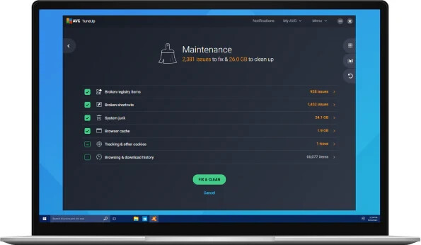 AVG TuneUp 2024 Multiple Devices 10 Devices 1 Year Subscription - EMAIL Delivery