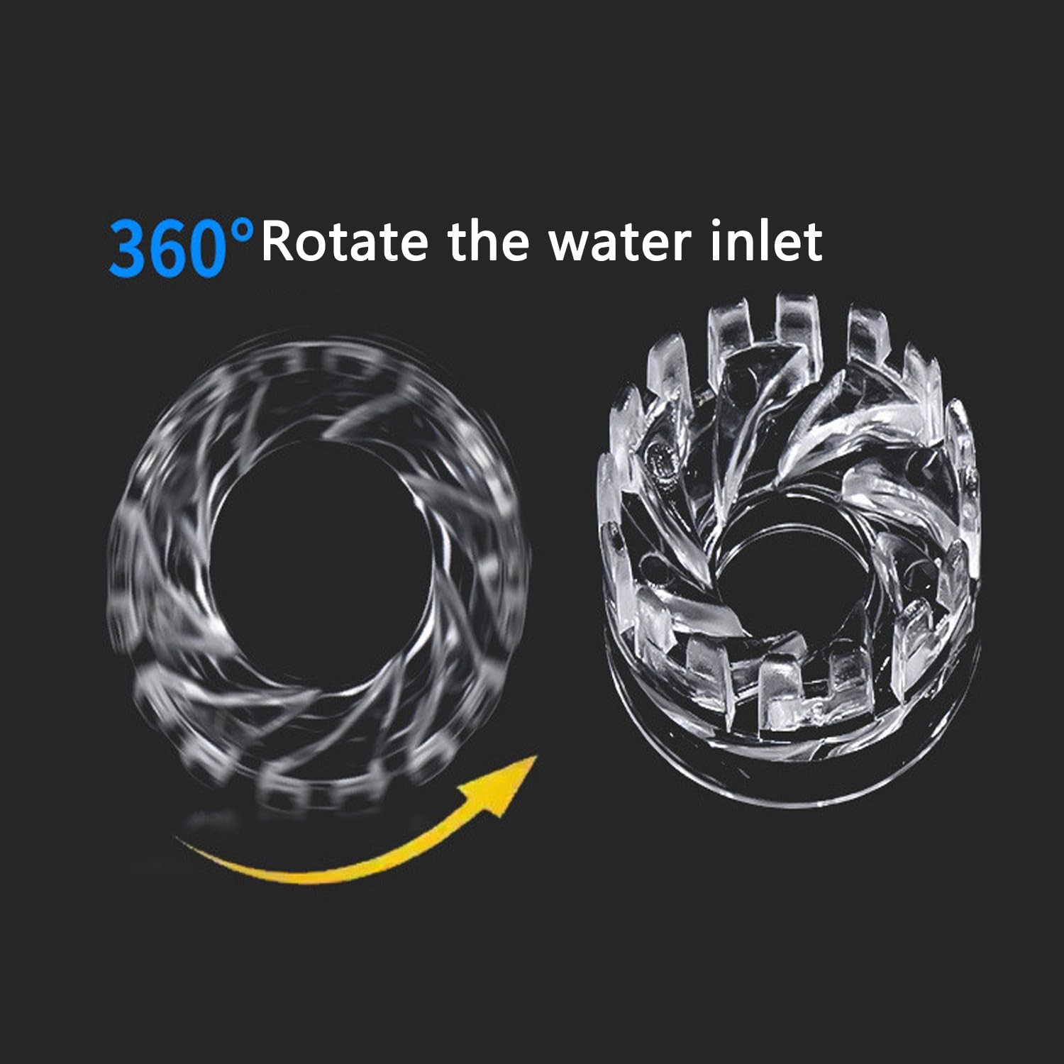 UtySty 2 Pack Aquarium Surface Skimmer Protein Oil Filter Waste Transparent