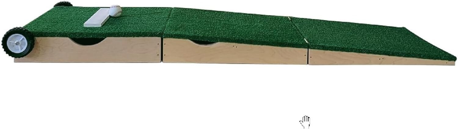 6 Inch Portable Youth Baseball Pitching Mound with Wheel Kit (Accordion Series)