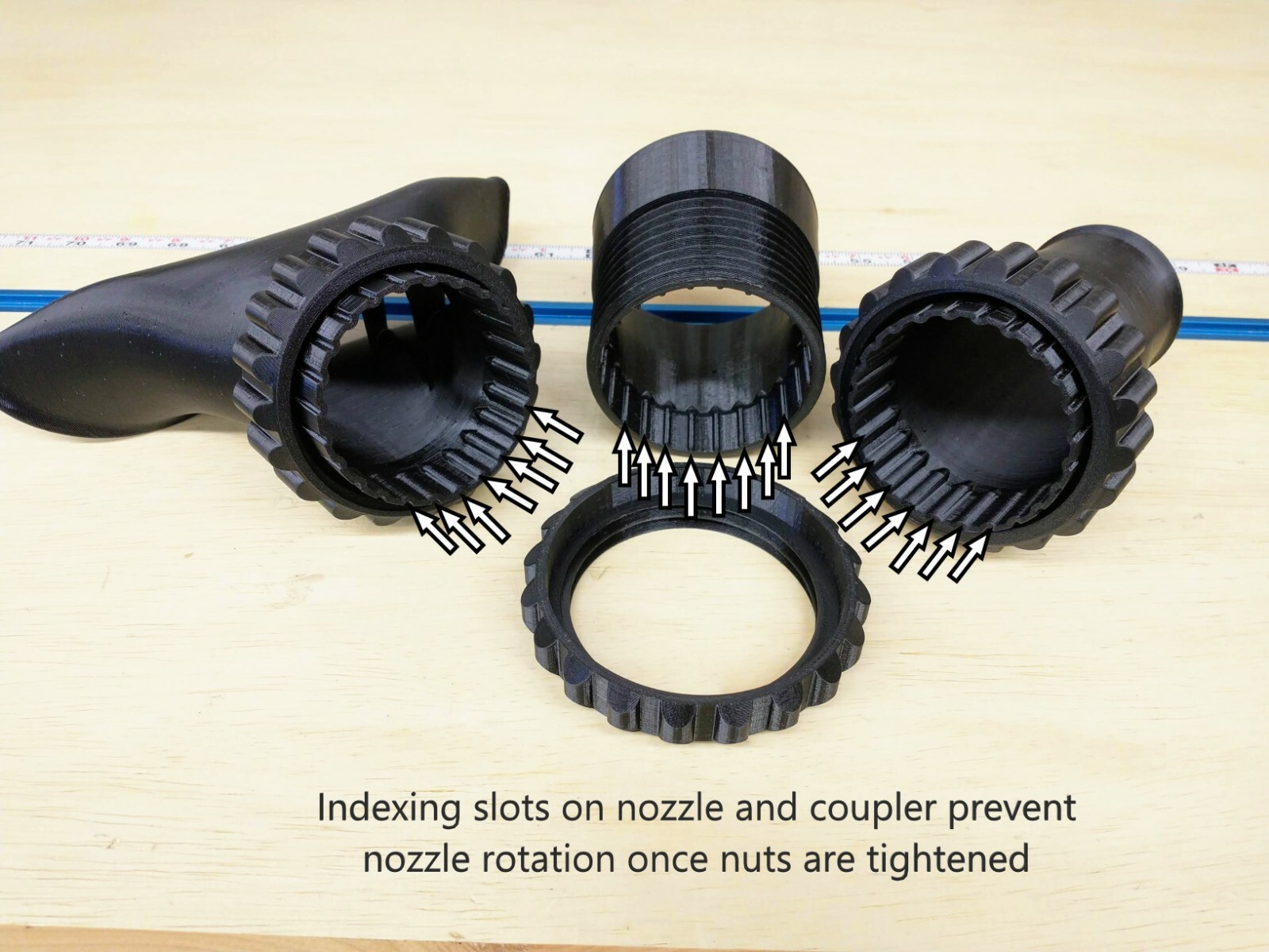 Flared and/or Narrow Nozzle for DeWalt 60V Flexvolt DCBL772 Leaf Blower