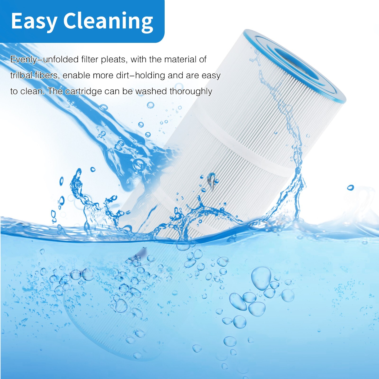 AmiBron C-7470 Pool Filter Replaces Pentair CCP320, PCC80-PAK4, FC-1976, 4pack