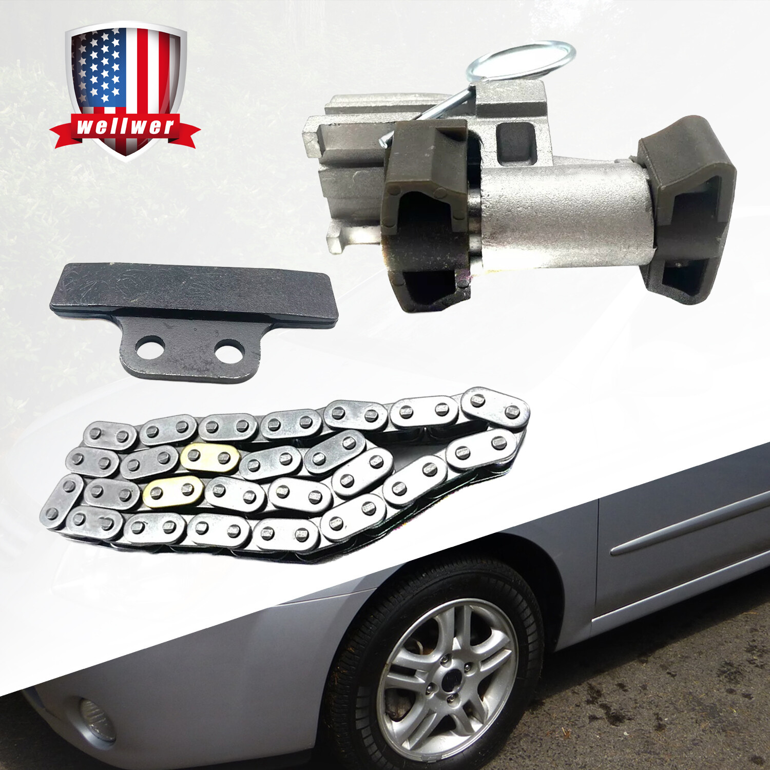 Camshaft Chain Kit Fit for 2003-2012 Hyundai Elantra Tucson Kia Soul 2.0L New