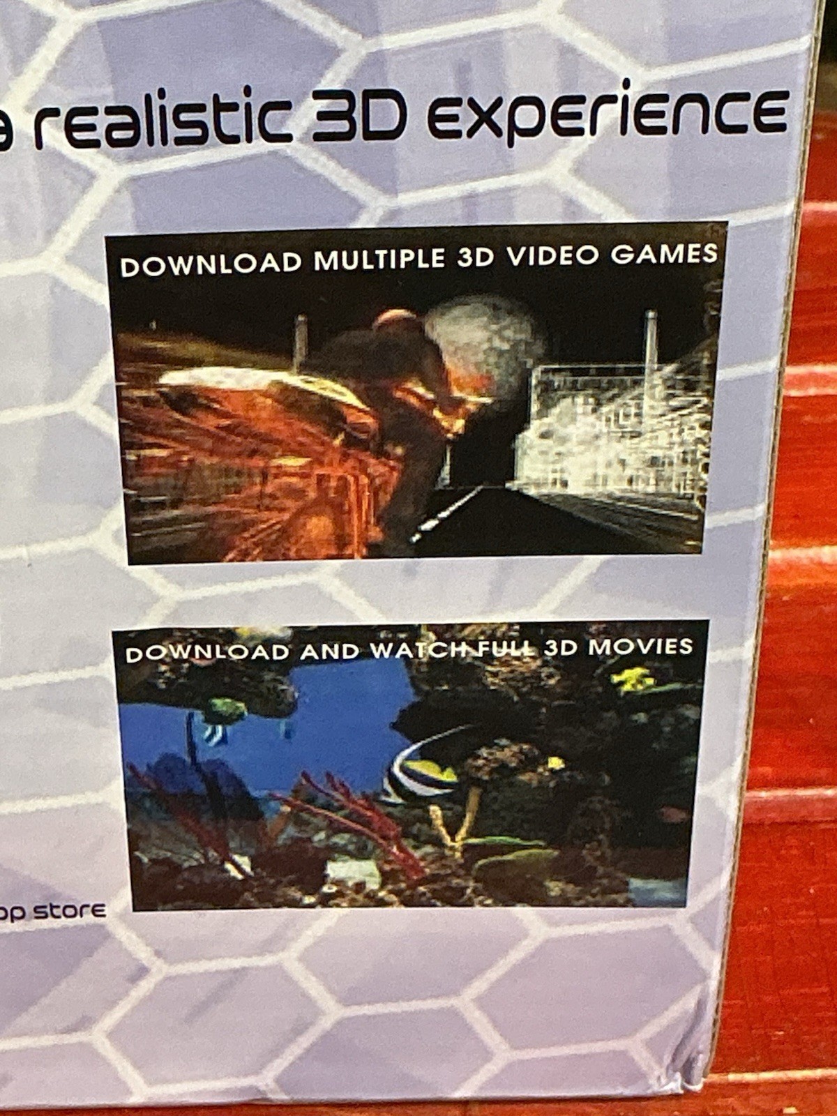 Wireless Gear Virtual Reality Headset G0391 iPhone Android 3D VR Viewer