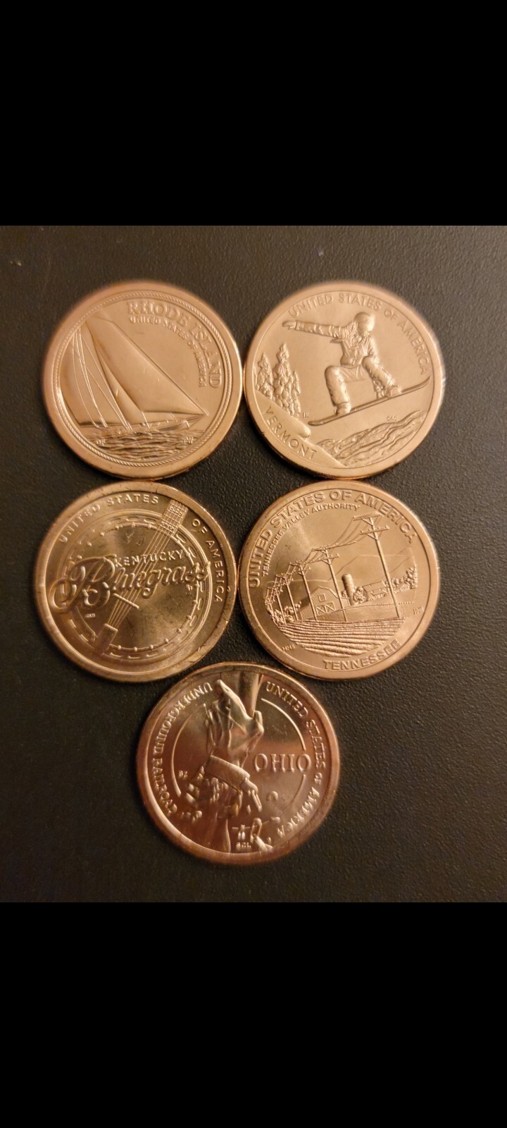 2018-2024 P AMERICAN INNOVATION DOLLAR ANY STATE 22 CHOICES BR UNC FROM MINT BAG