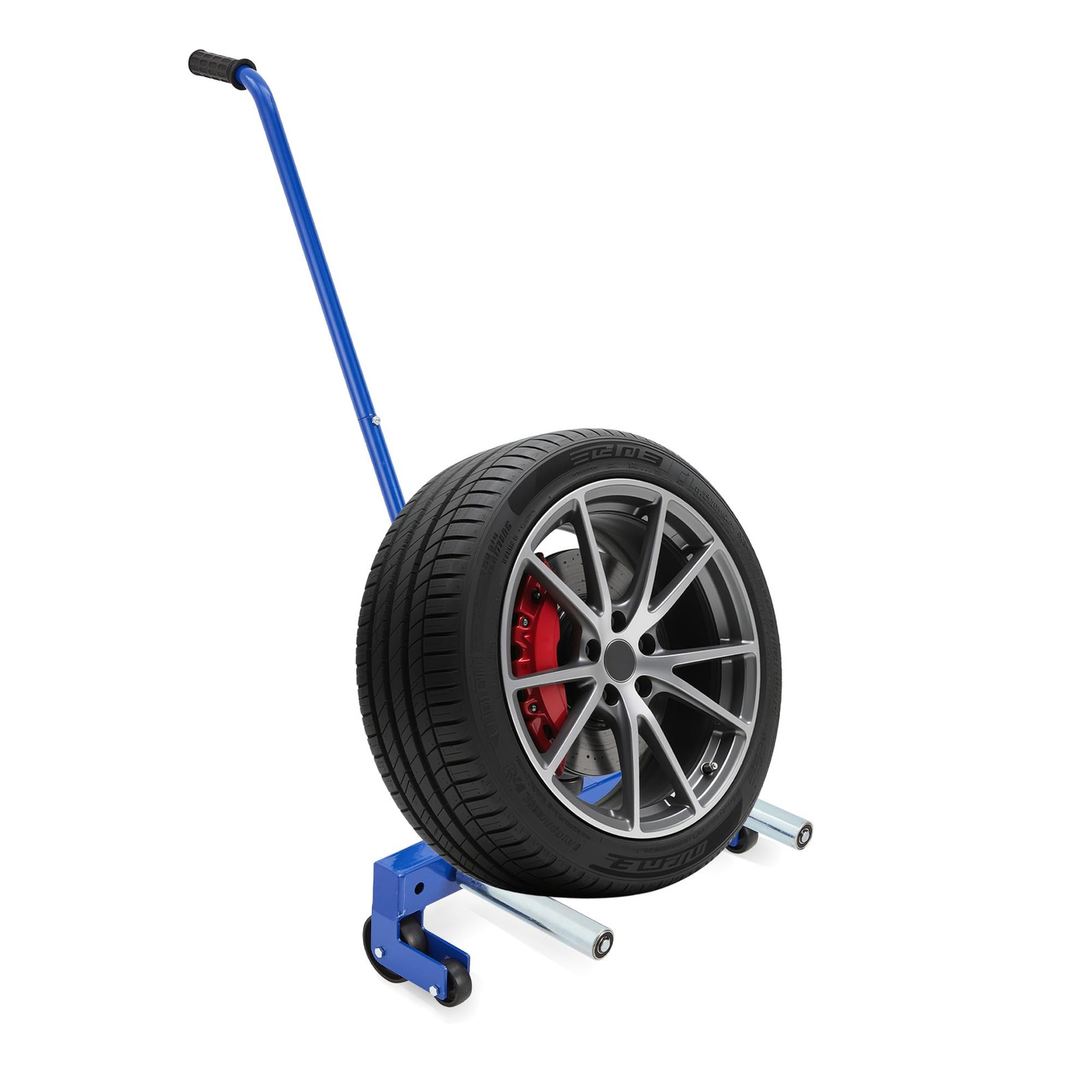 Tire Moving Cart Tool Adjustable 500 lbs Heavy Duty Truck Tire Dolly Tire Lift