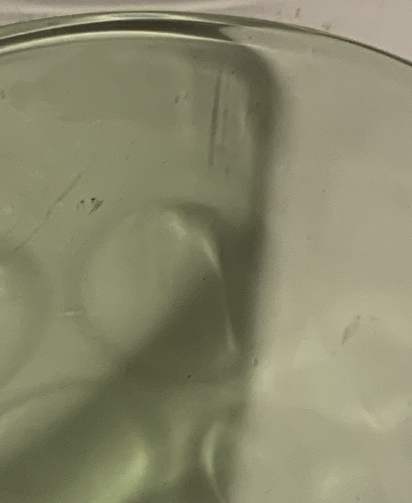 Vintage MCM Hazel Atlas Green El Dorado Optic Dot Glass Tumbler