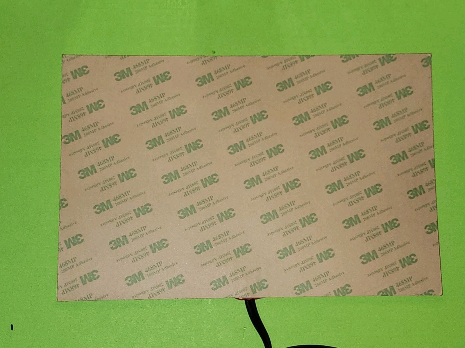 200 Watt 120 Volt Silicone Tank Oil Pan Heater Detroit Diesel 3M Adhesive w/Plug