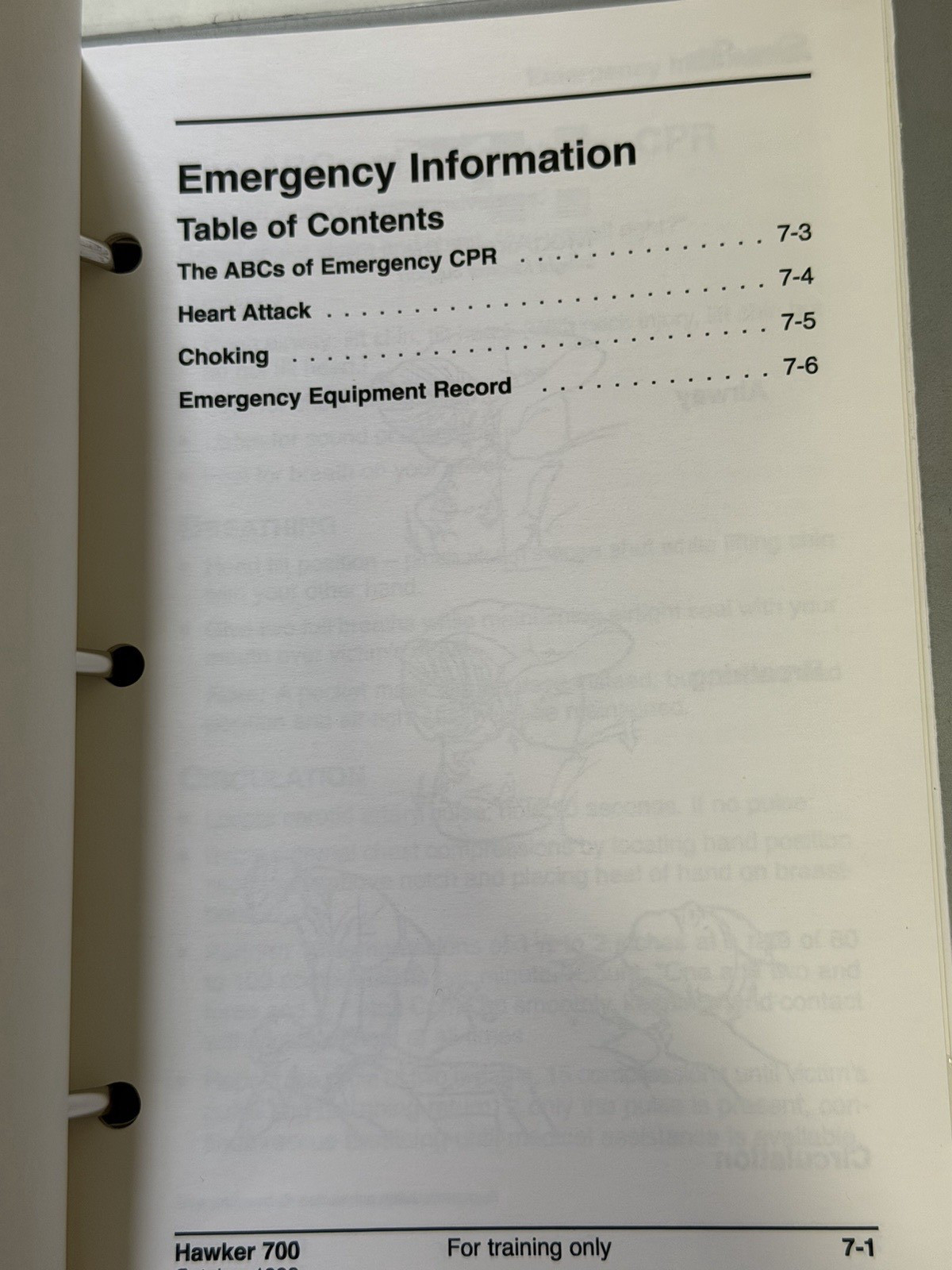 SimuFlite Hawker 700 Cockpit Reference Handbook