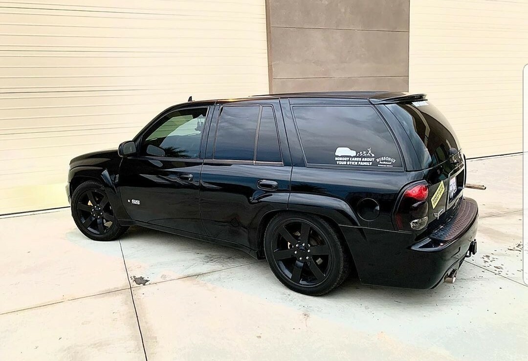 trailblazer ss tbss fiberglass third brake light spoiler