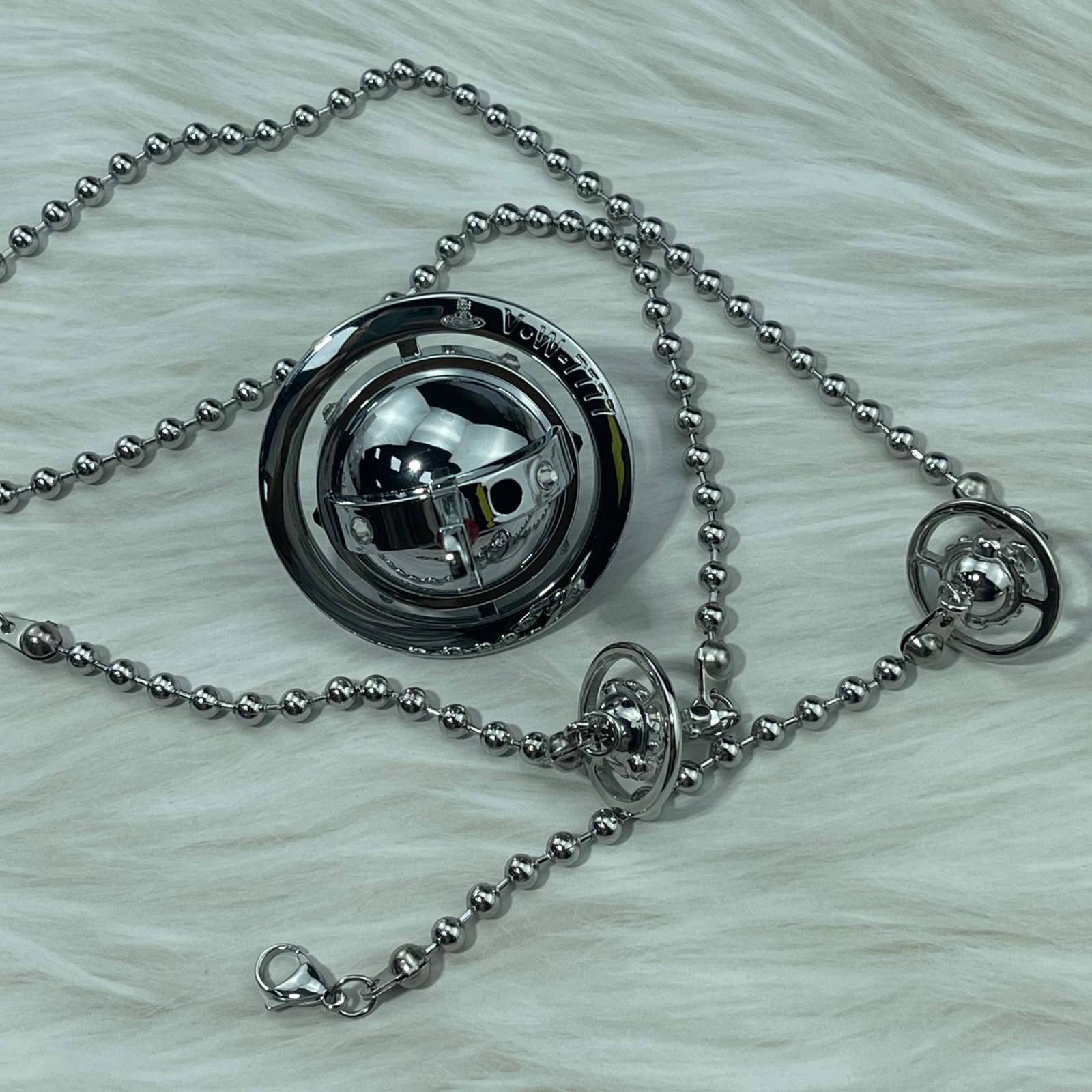 Vivienne Westwood Nana Anime Okazaki Shinichi Pendant Lighter Two Orbs Chain SL