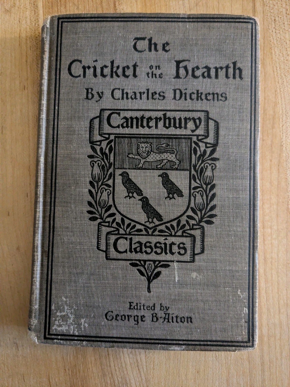 The Cricket On The Hearth Charles Dickens Canterbury Classics 1902