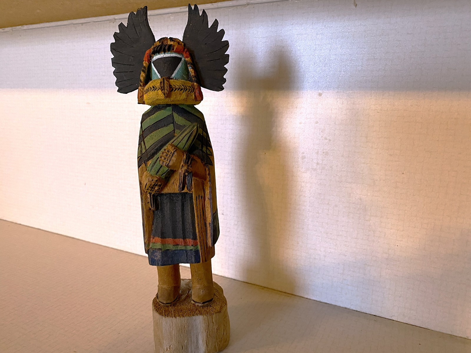 two hopi kachinas
