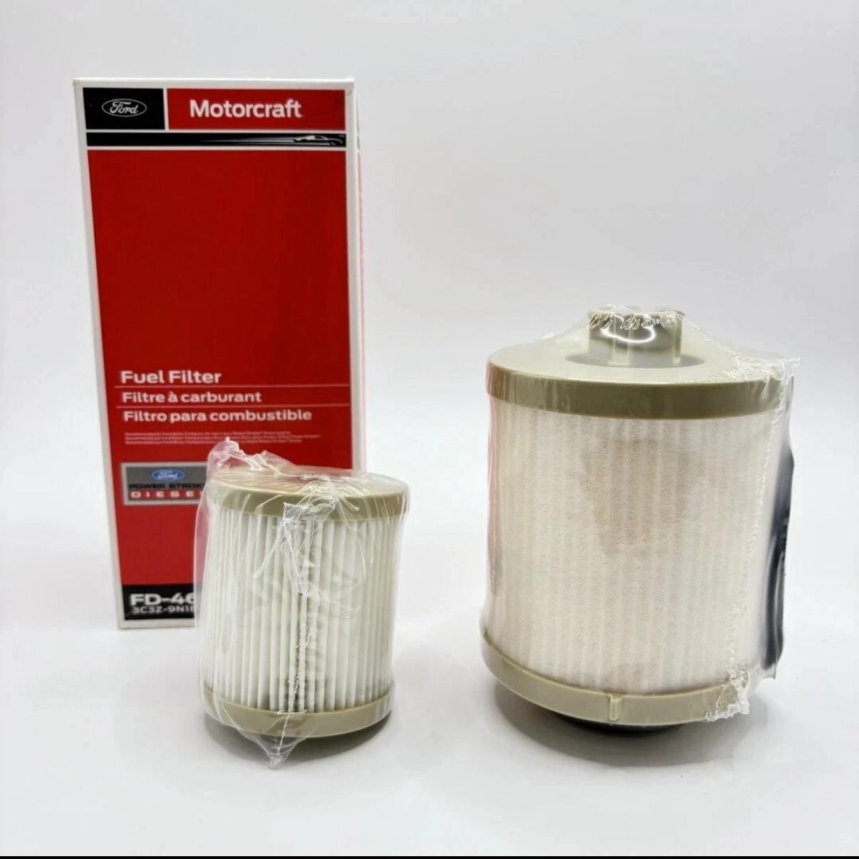 Motorcraft Ford F Series 6.0L Powerstroke Turbo Diesel Fuel Filter New FD4616