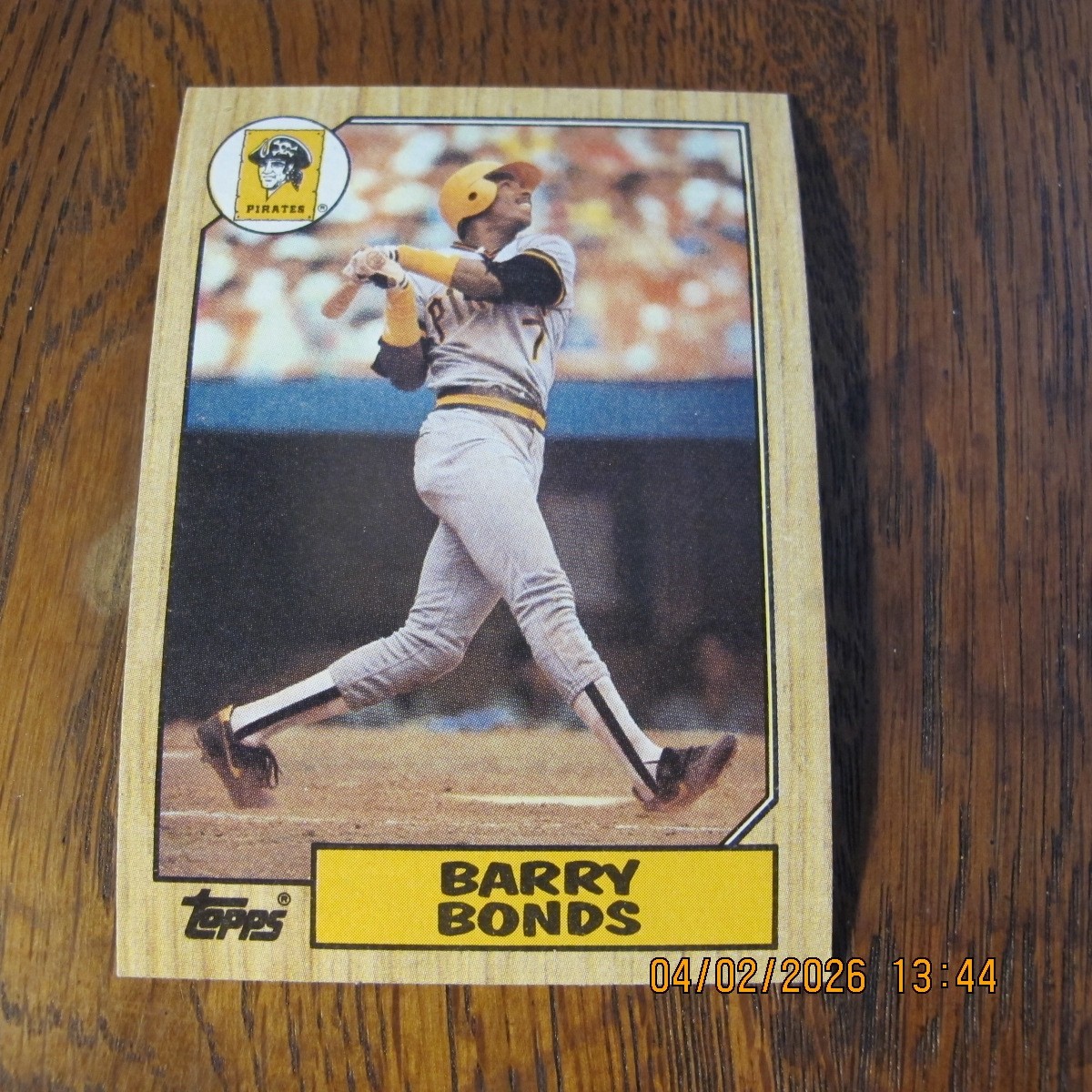 6 Barry Bonds Baseball Cards,
