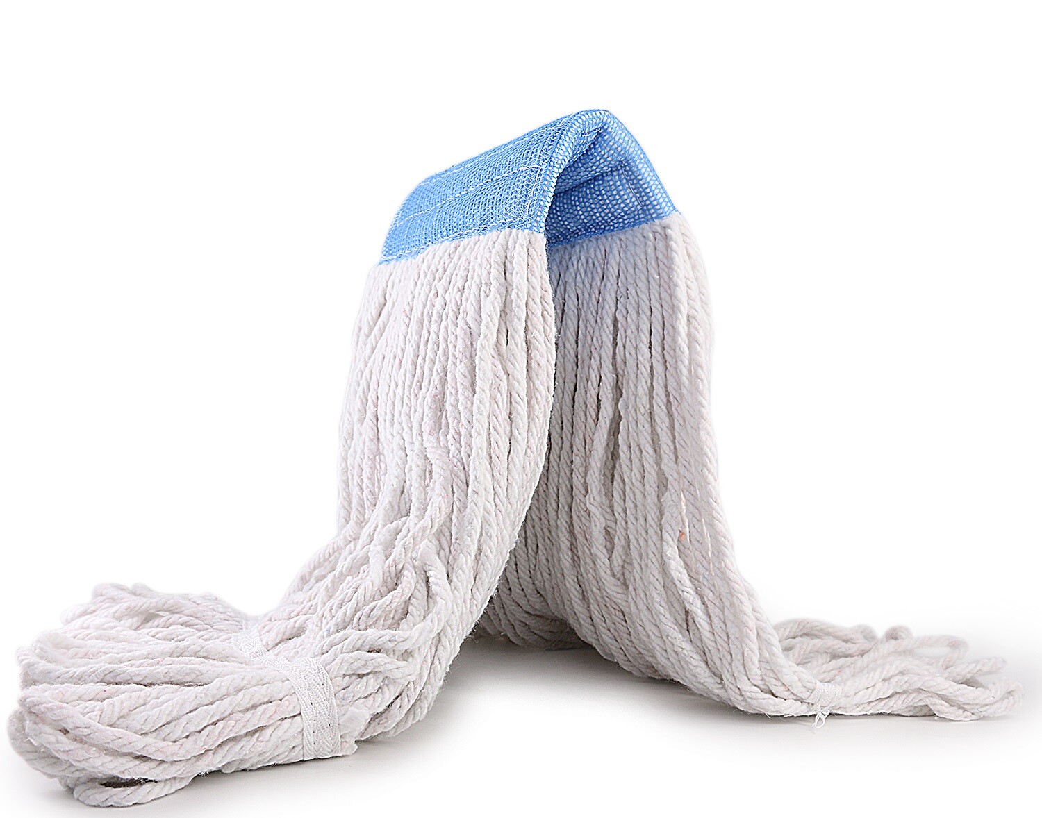 Loop-End Cotton String Heavy Duty Mop Head Refills 6 inch Headband Replacement