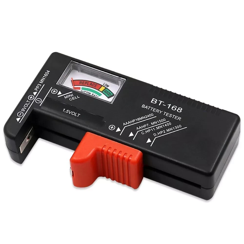 Universal Battery Tester Checker for AA AAA C D 9V Button Cell
