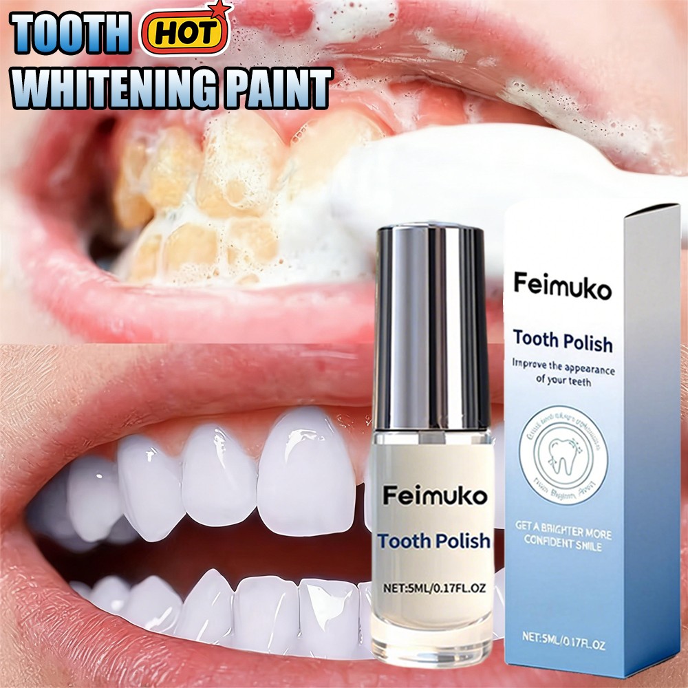 Tooth Paint Instant Whitening Paint for Teeth Teeth Whitening Gel Paint Polish