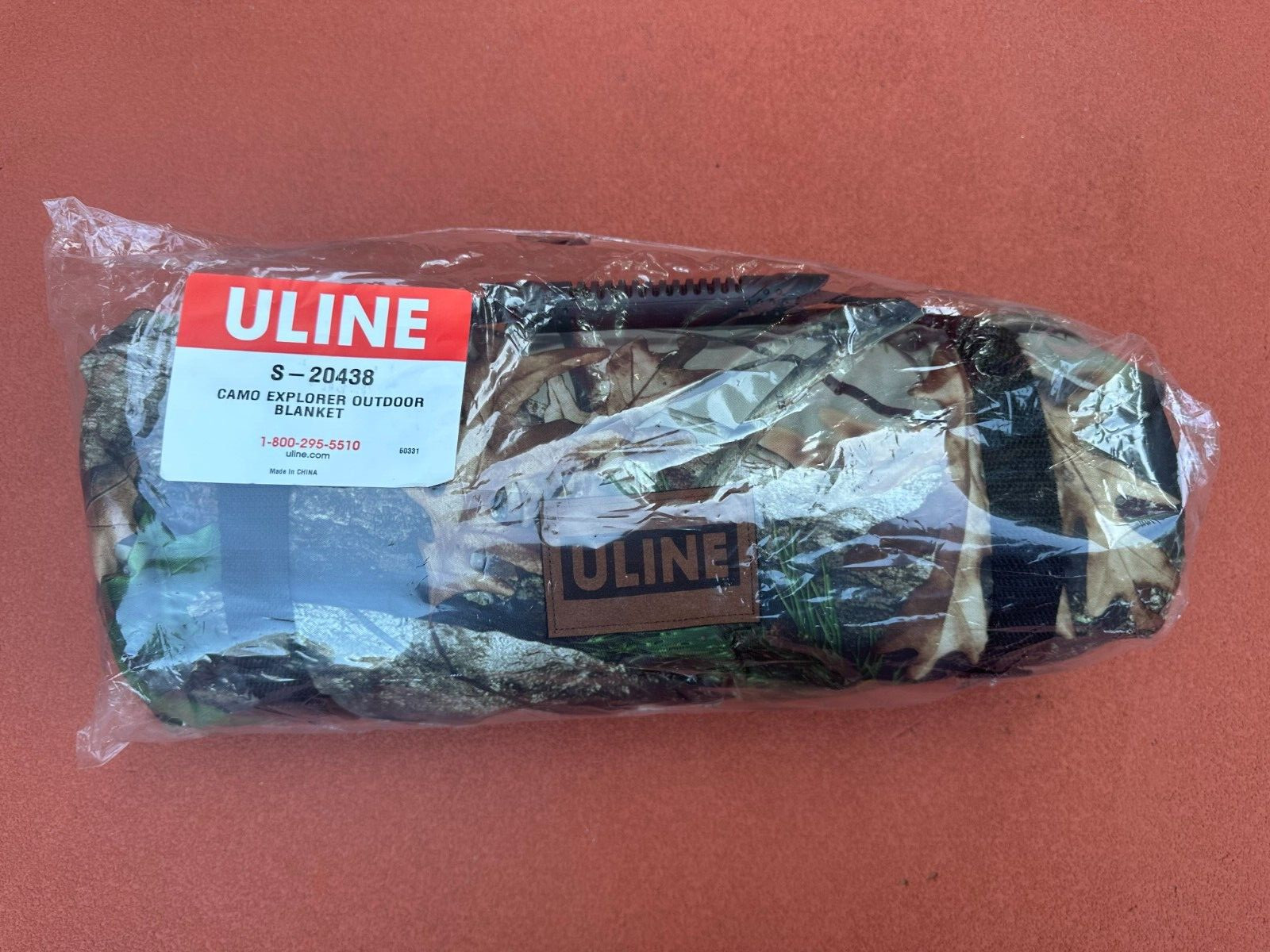 Uline Next Vista Camo Explorer Outdoor Blanket 45 x 57 New Sealed S-20438 40925