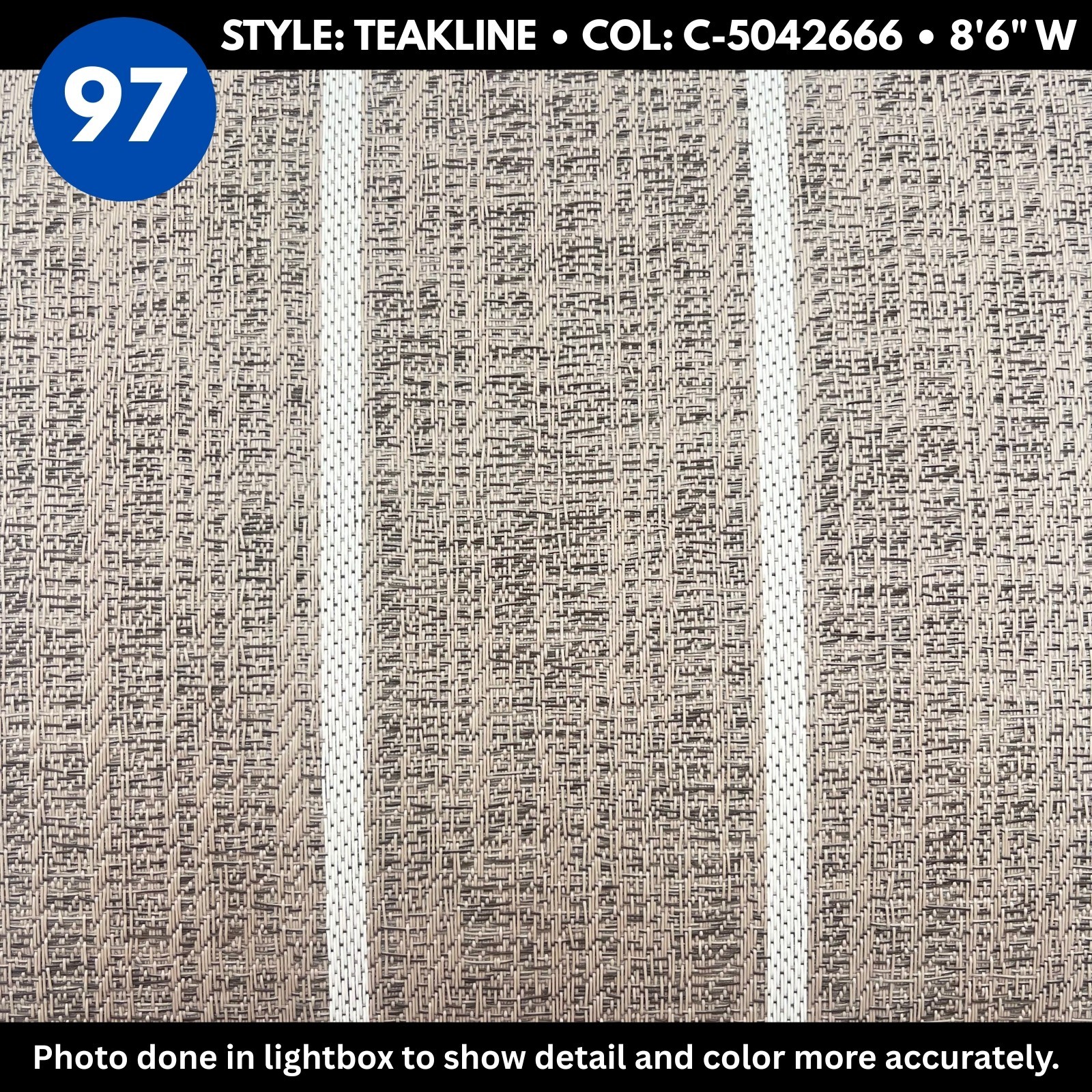 Woven Vinyl Flooring | Samples - 4.5" X 4.5" - Sample 95-108