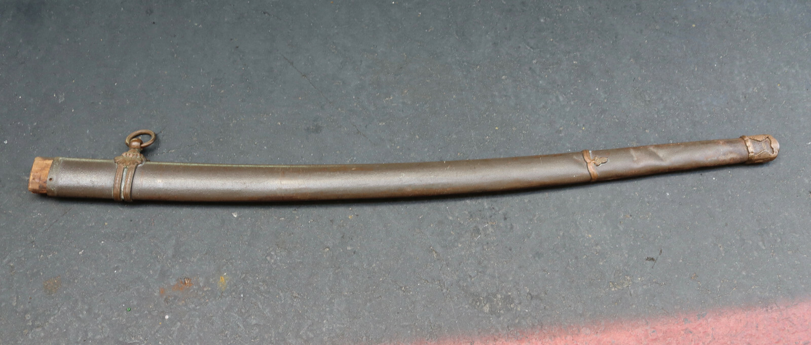 Rare Vintage NCO WWII Japanese Army Officer Sword Scabbard Sheath ONLY Katana