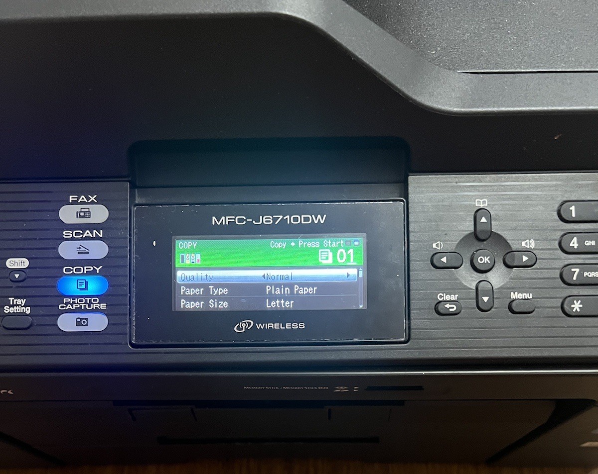 Brother MFC-J6710DW Professional Inkjet All-In-One Printer, Working, Great Price