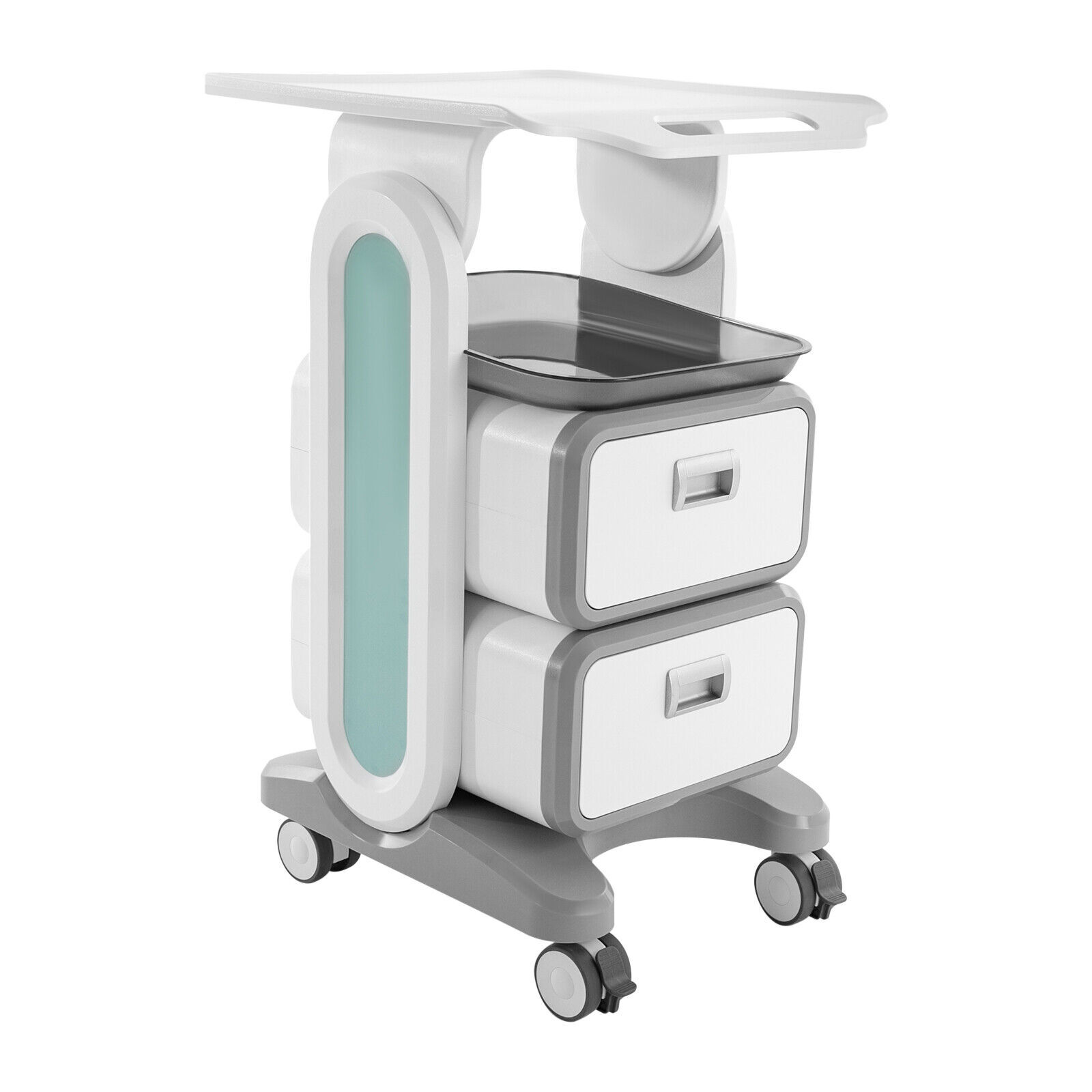 Dental Storage Cabinet Drawers Mobile Utility Cart /4 Layer Dental Trolley NEW