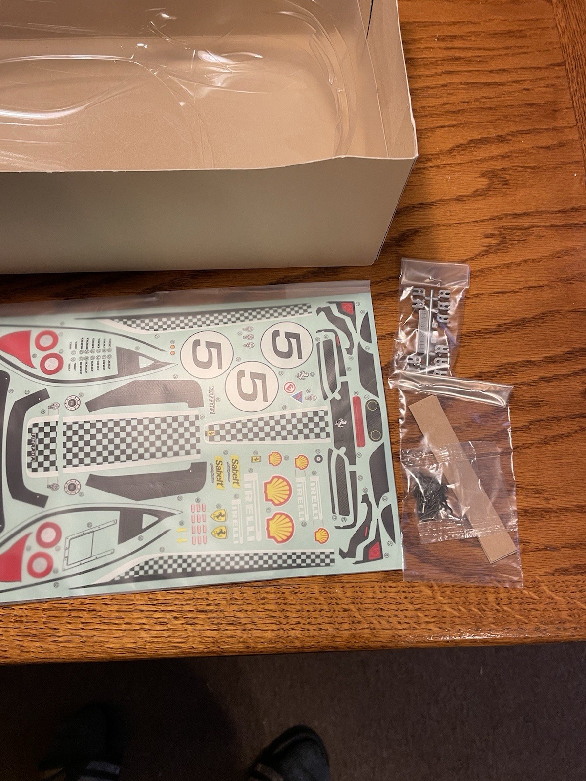 Tamiya 1/10 #51526 RC Ferrari 458 Challenge Body Parts Set Sp.1526