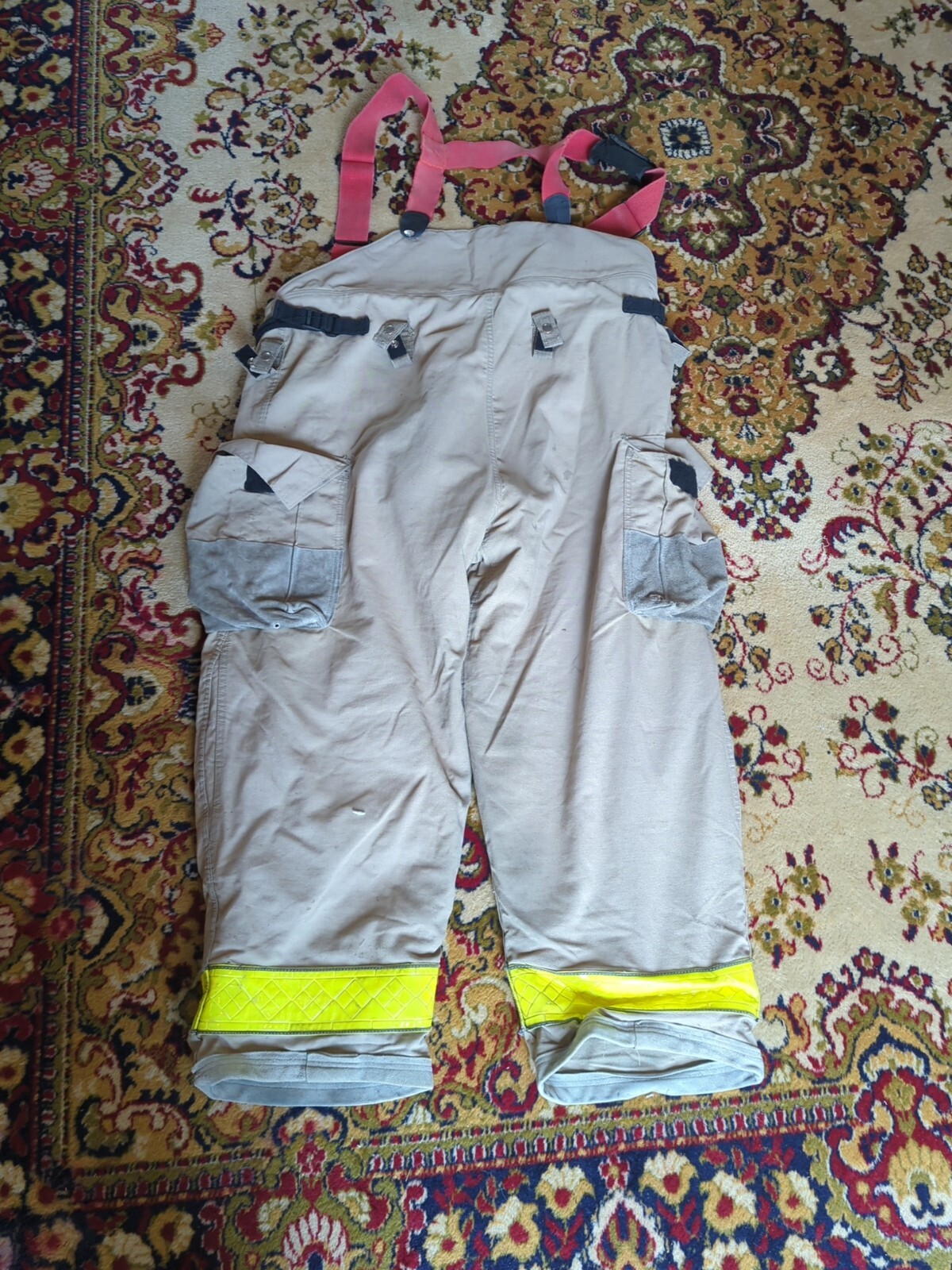 Retired Firefighter Gear Turnout Pants FIRE USED Size 46 X 30 See Pics