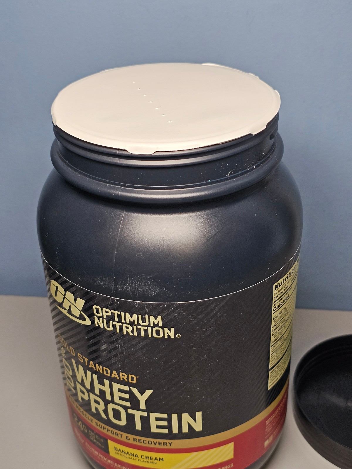 ON Optimum Nutrition Gold Standard 100% Whey Protein - Banana Cream -Exp 5/21/27