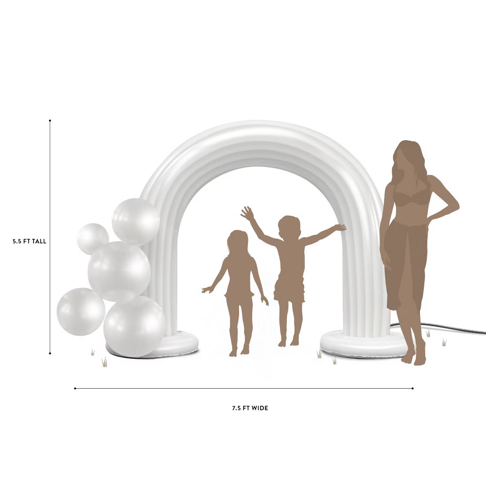 MINNIDIP Exclusive Resort Collection Garland Arch Play Sprinkler - Iridescent