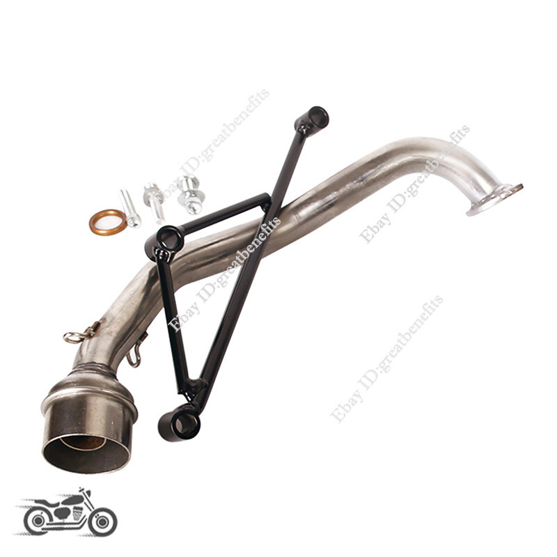 For Yamaha GY6 125CC 150CC Exhaust System Front Link Pipe Header Connect Tube
