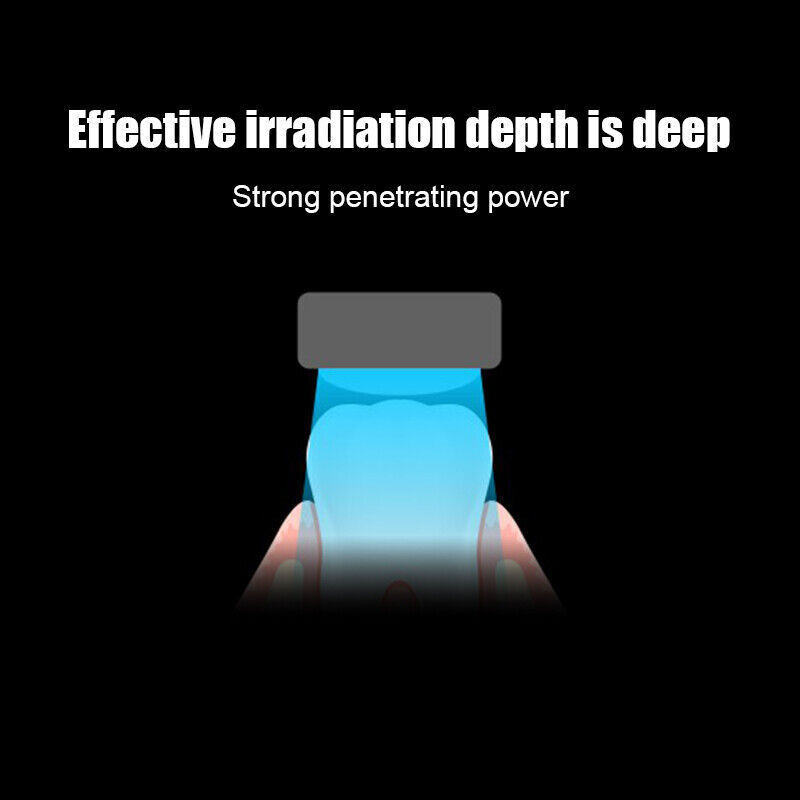 Woodpecker Style Dental 1 Sec Cure LED Curing Light Lamp w/ Light Meter 3200mW