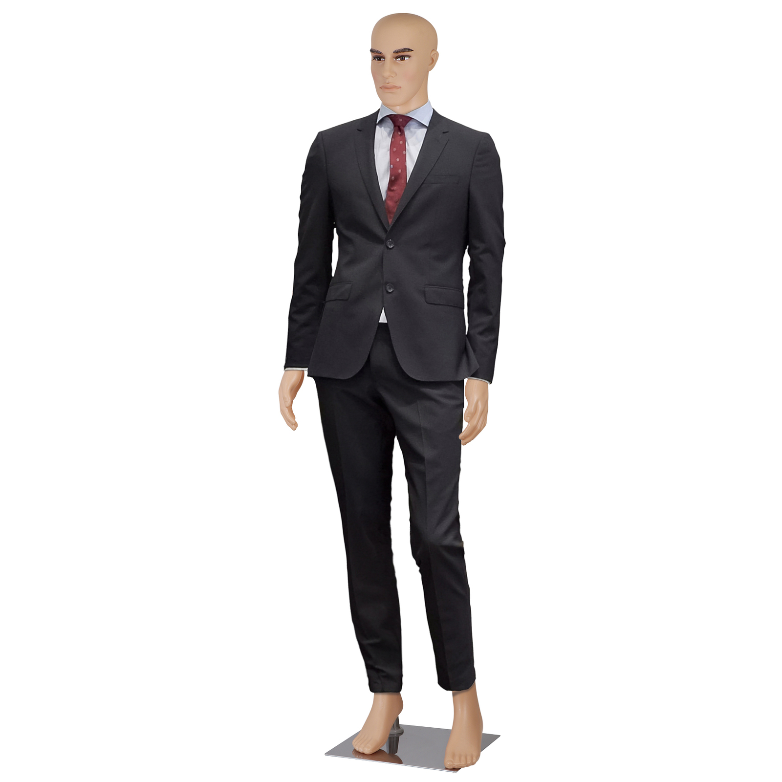 Male Mannequin Full Body 71 inch High Realistic Clothing Mannequin with Base