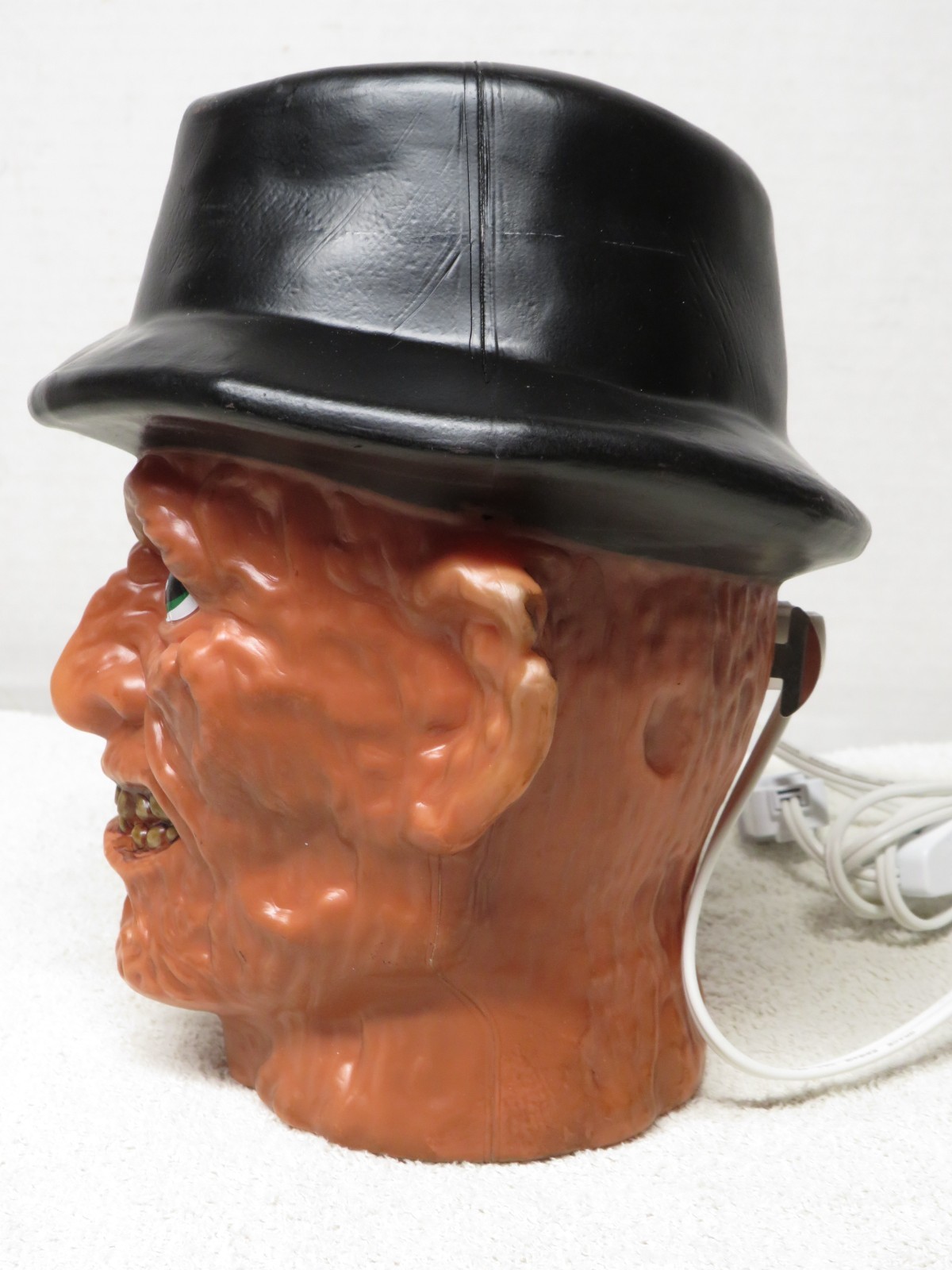 8" Halloween A Nightmare On Elm Street Freddy Krueger Lighted Tabletop Blow Mold