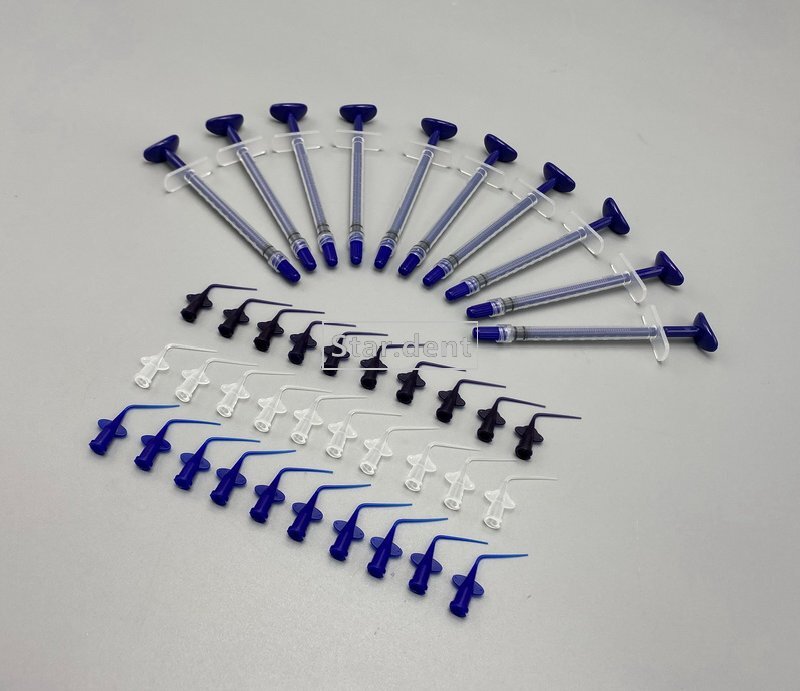 Dental Root Canal Endo Irrigation tip Prebent Syringe Tips Needle 0.25/0.35mm