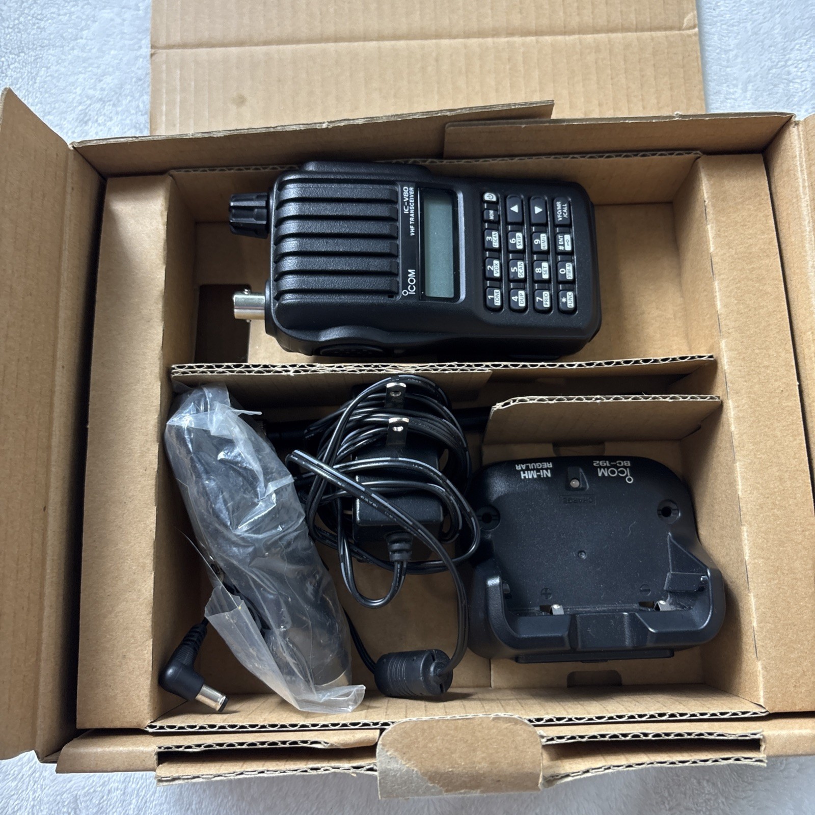 ICOM IC-V80 VHF Transceiver Tested Works