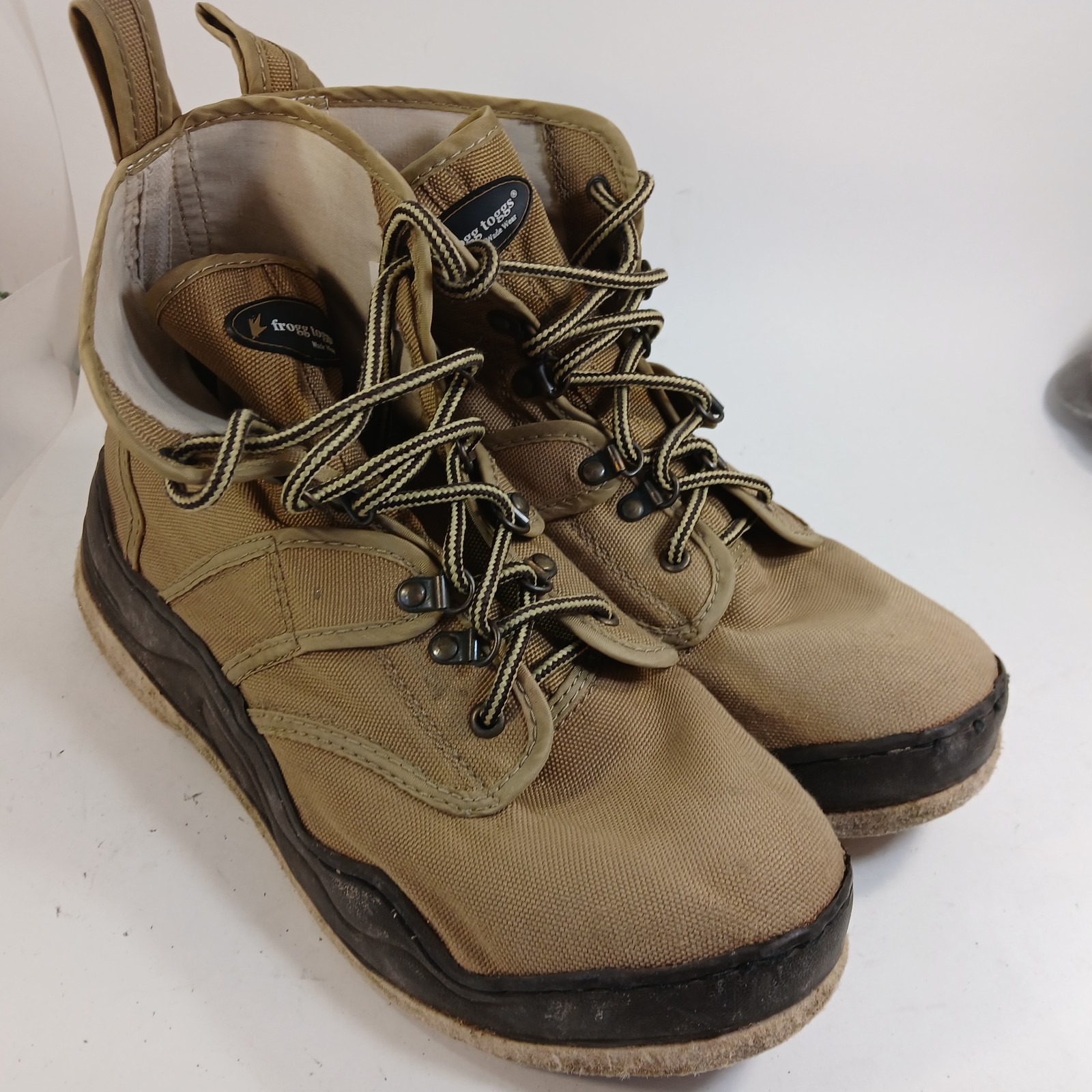 Frogg Toggs Felt-Sole Wading Boots Men's Size 11 Pre-Owned