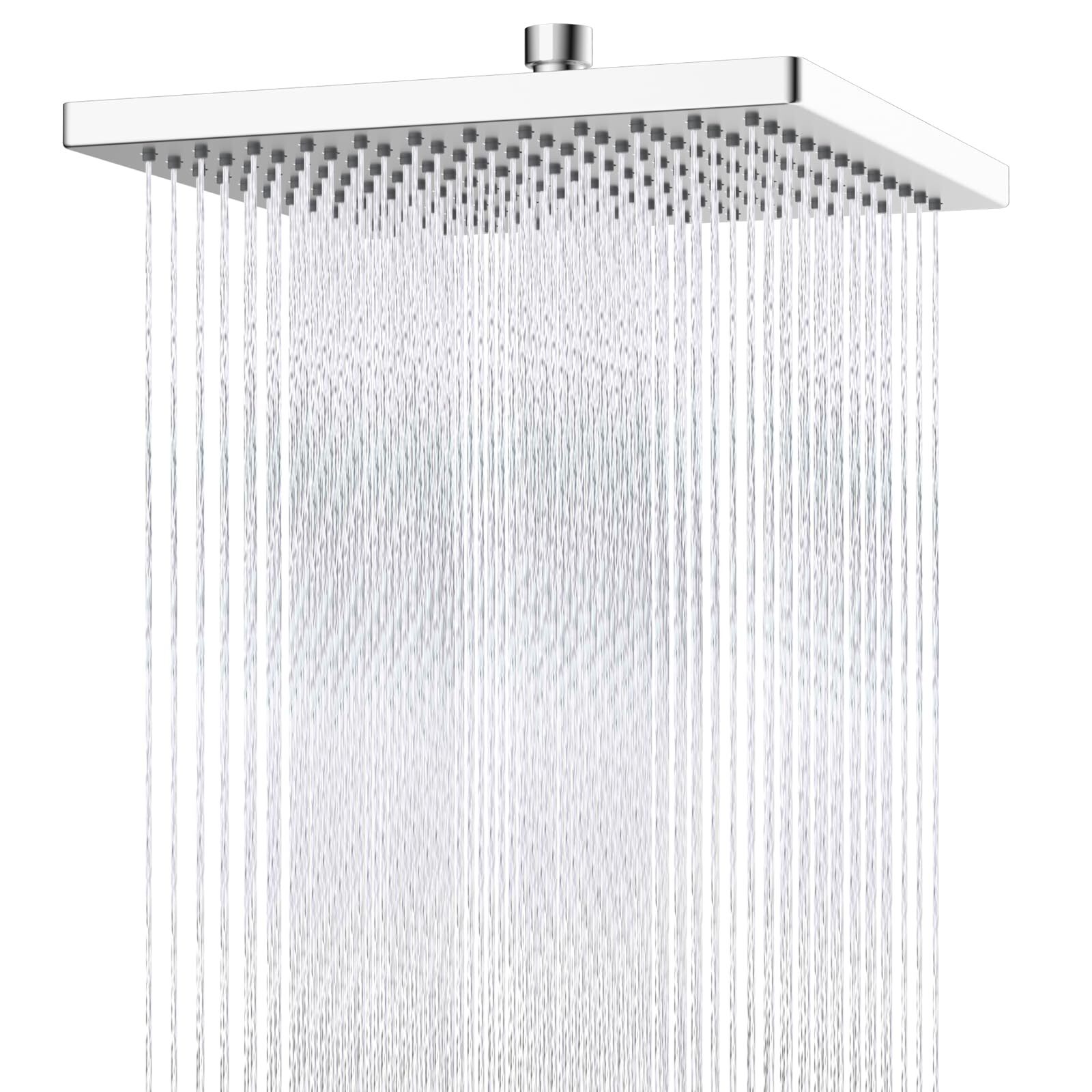 Thickness Metal Rain Shower Head,12 Inch High Pressure Square Large Shower Heads
