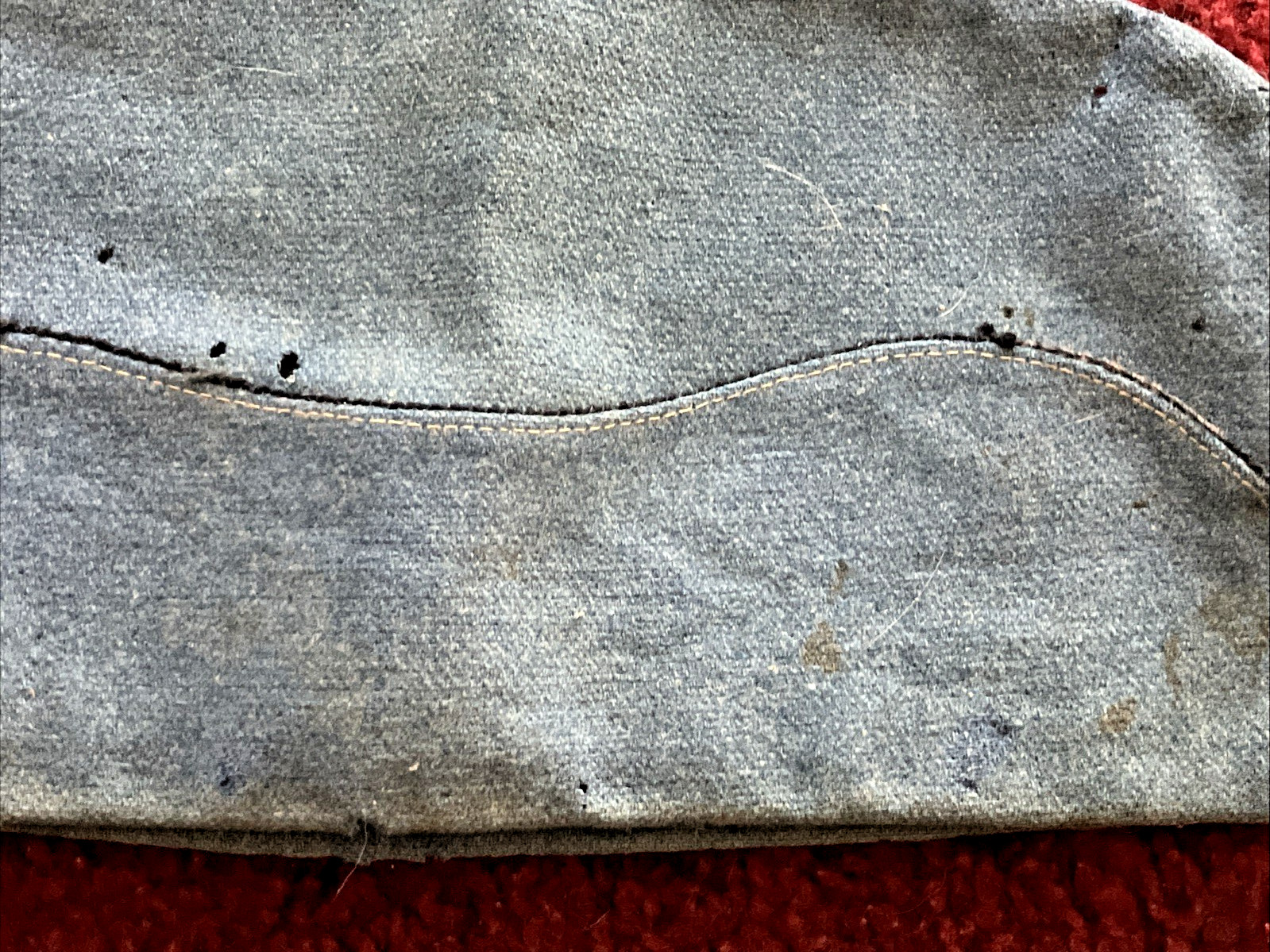 RARE FRENCH POILU BONNET (Cap Hat) 18th REGIMENT