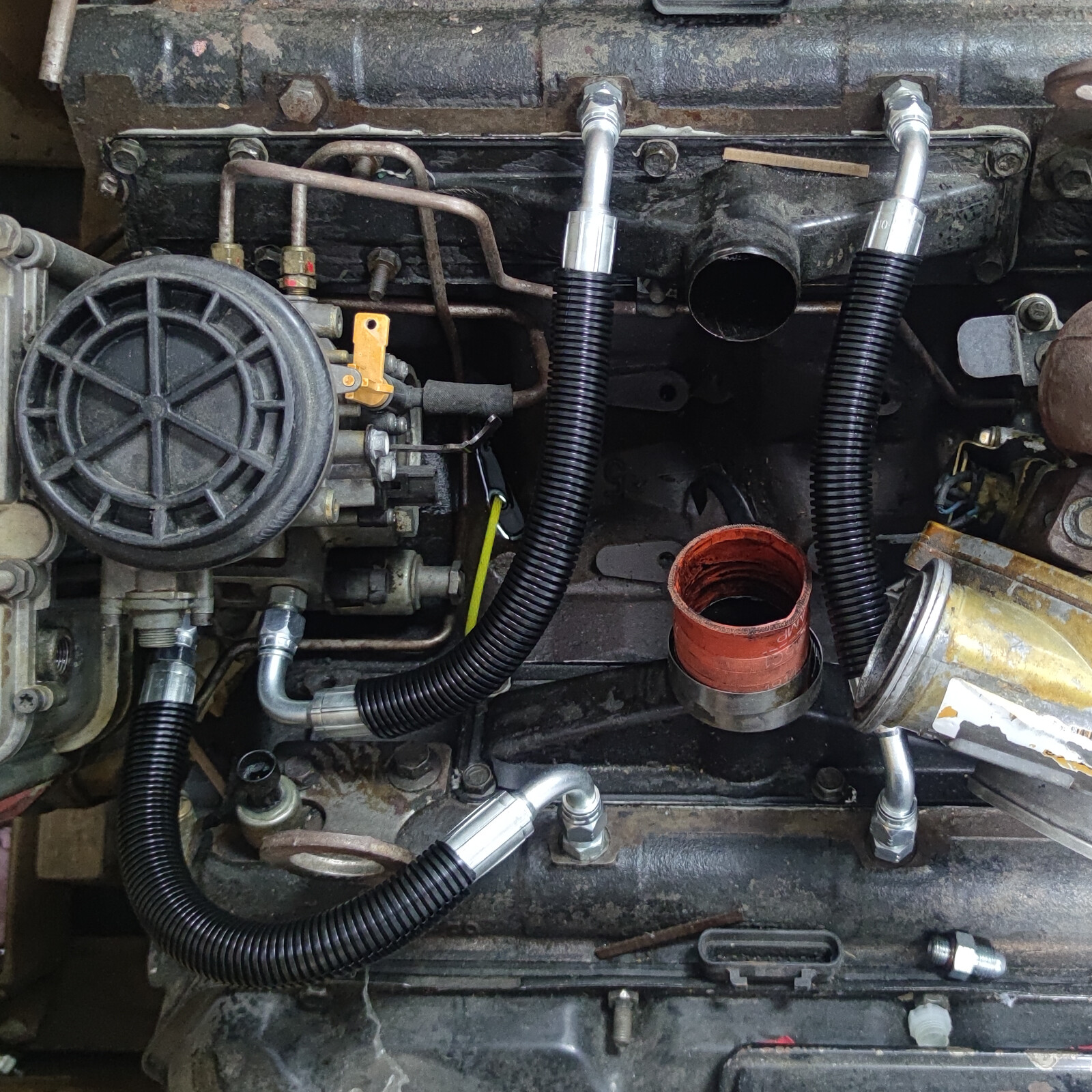 High Pressure Oil Pump HPOP Lines Hoses For 99-03 Ford 7.3L Powerstroke Diesel