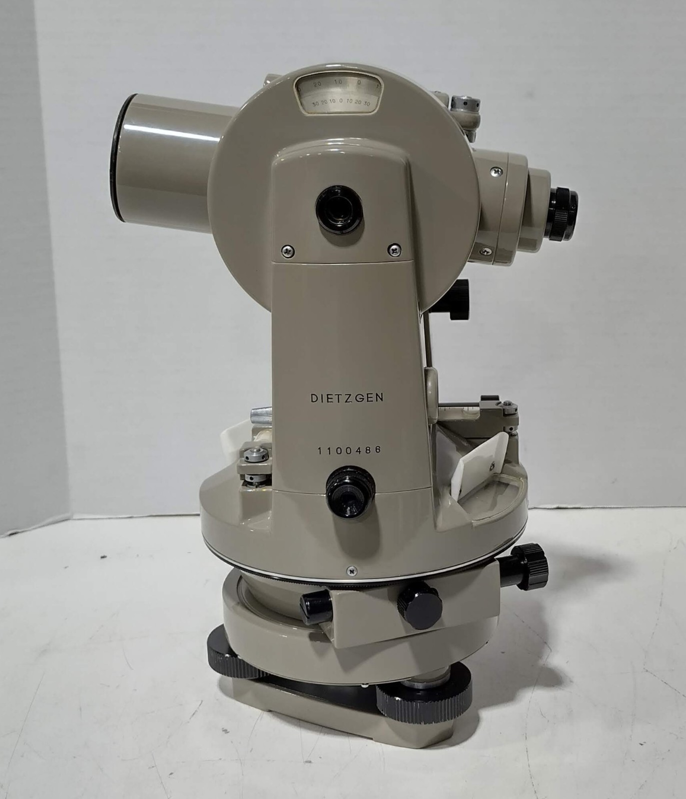 Dietzgen Top Site Transit 6140 w/Case, Manual, Cleaning Kit Vintage 1960s 110048