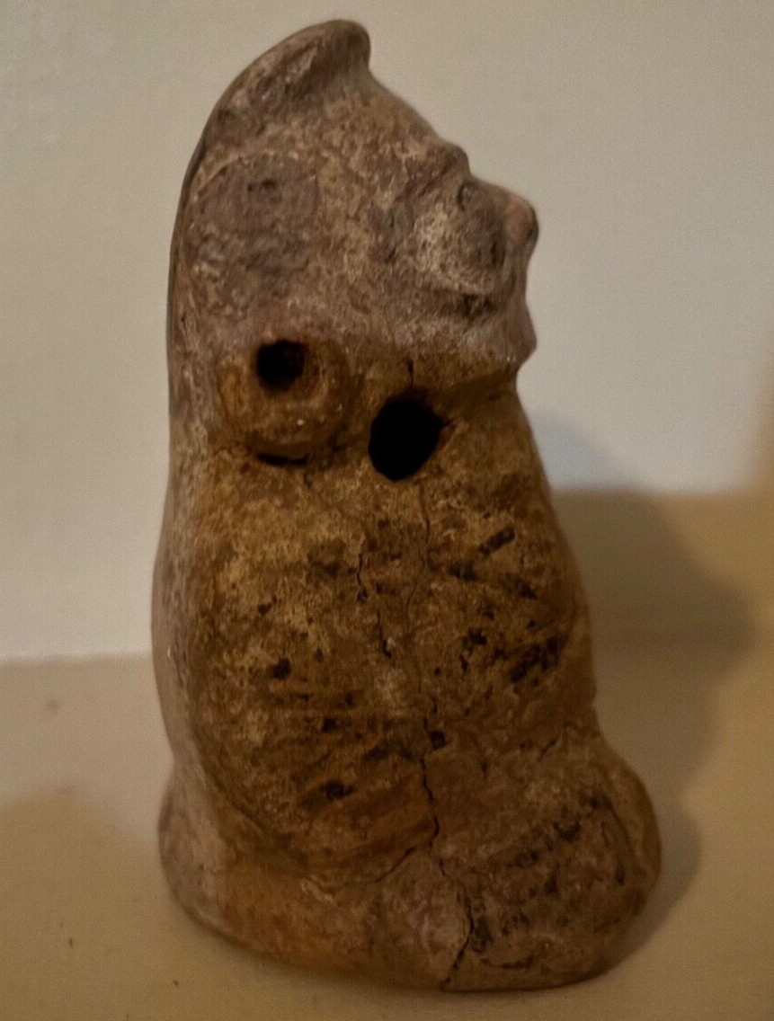 CHOROTEGA Costa Rican pre columbian figure 4.5" x 3" Authentic ARTIFACT ceramic
