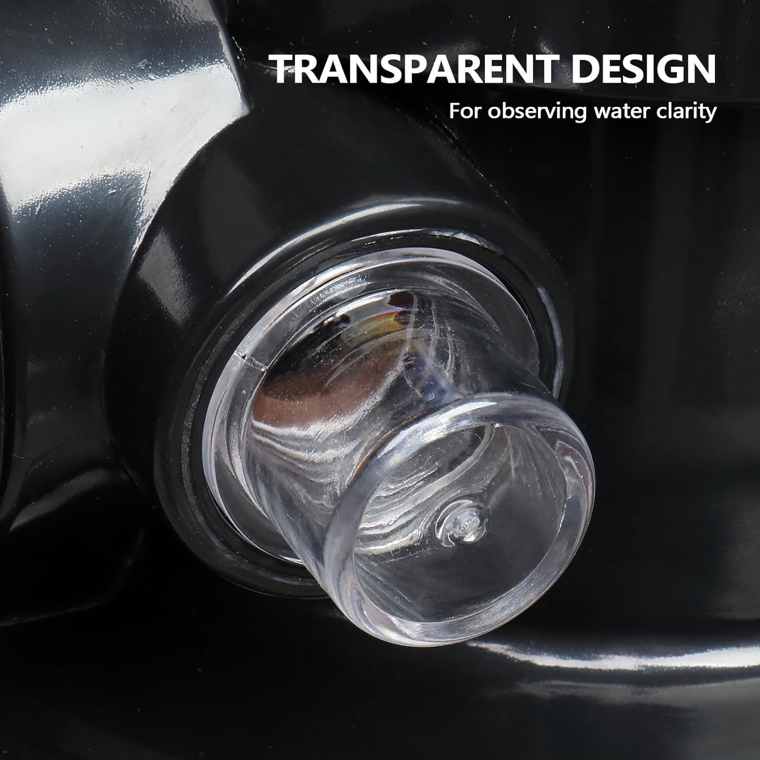 24" Sand Filter Above Ground with 1.5HP Pool Pump 5400GPH Flow 6-Way Valve Gray