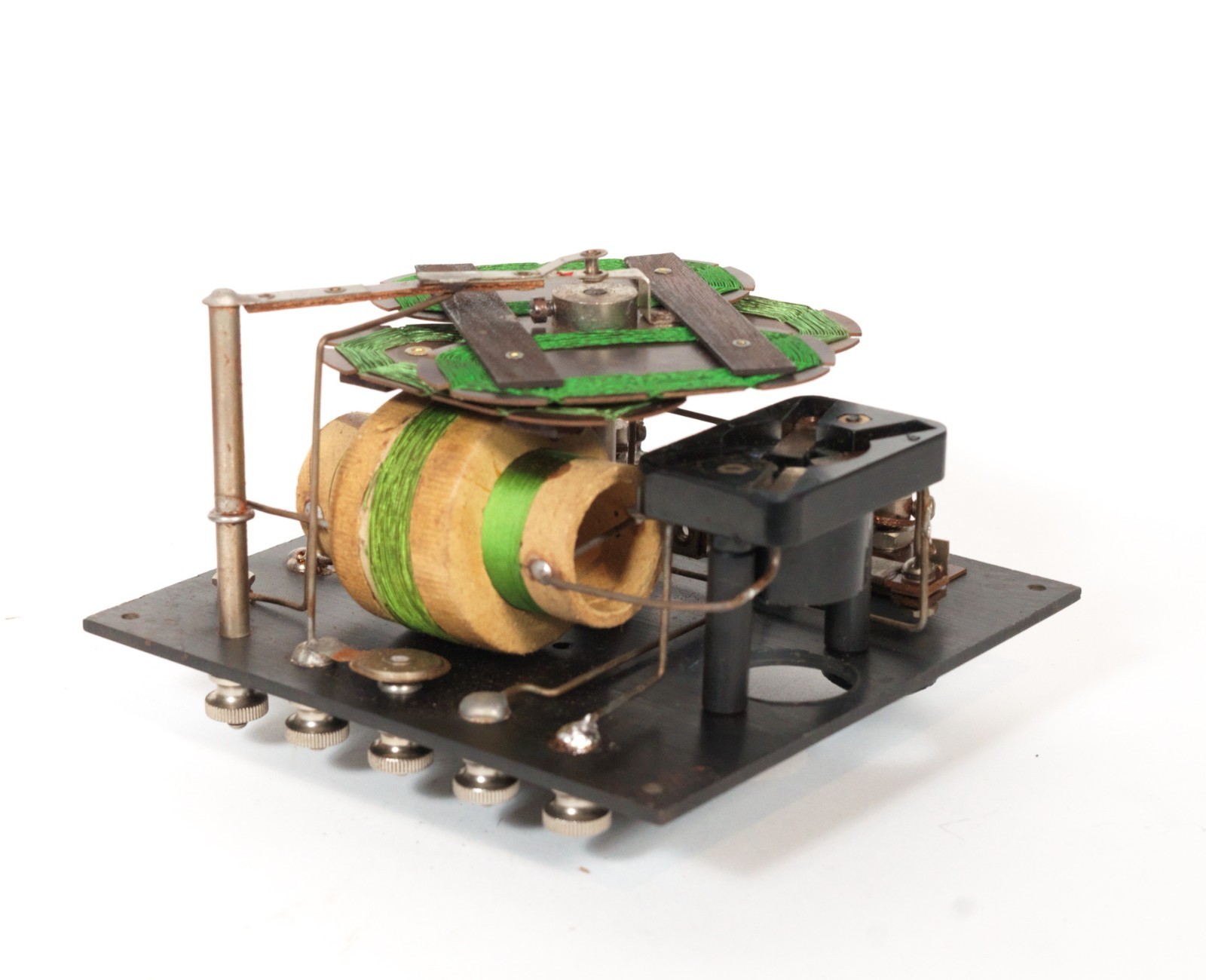 Near Mint 1923 Sodion DR-6 Radio w/Amps, Antenna, Rainbow Tubes & S-13 * Works