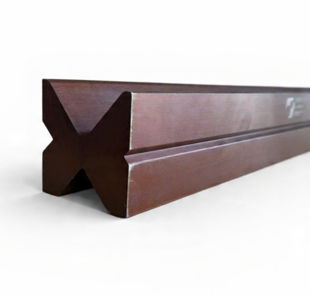 NEW 12" Press Brake Die 2.36" square. V Openings: 0.25", 0.63", 1.38" and 1.97"