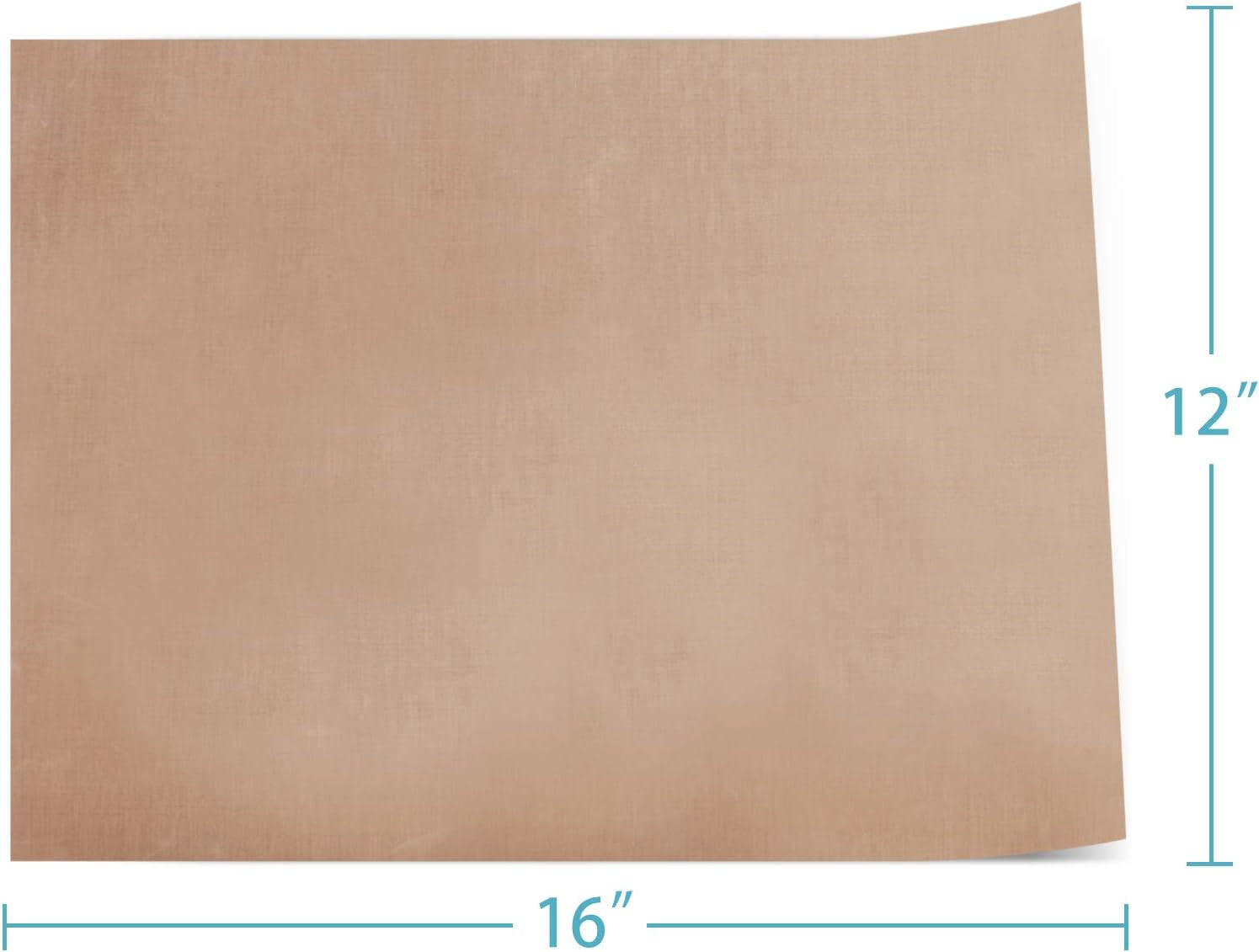 3 Pack Teflon Sheet for Heat Press, 12" X 16" Heat Transfer Paper for T Shirts H