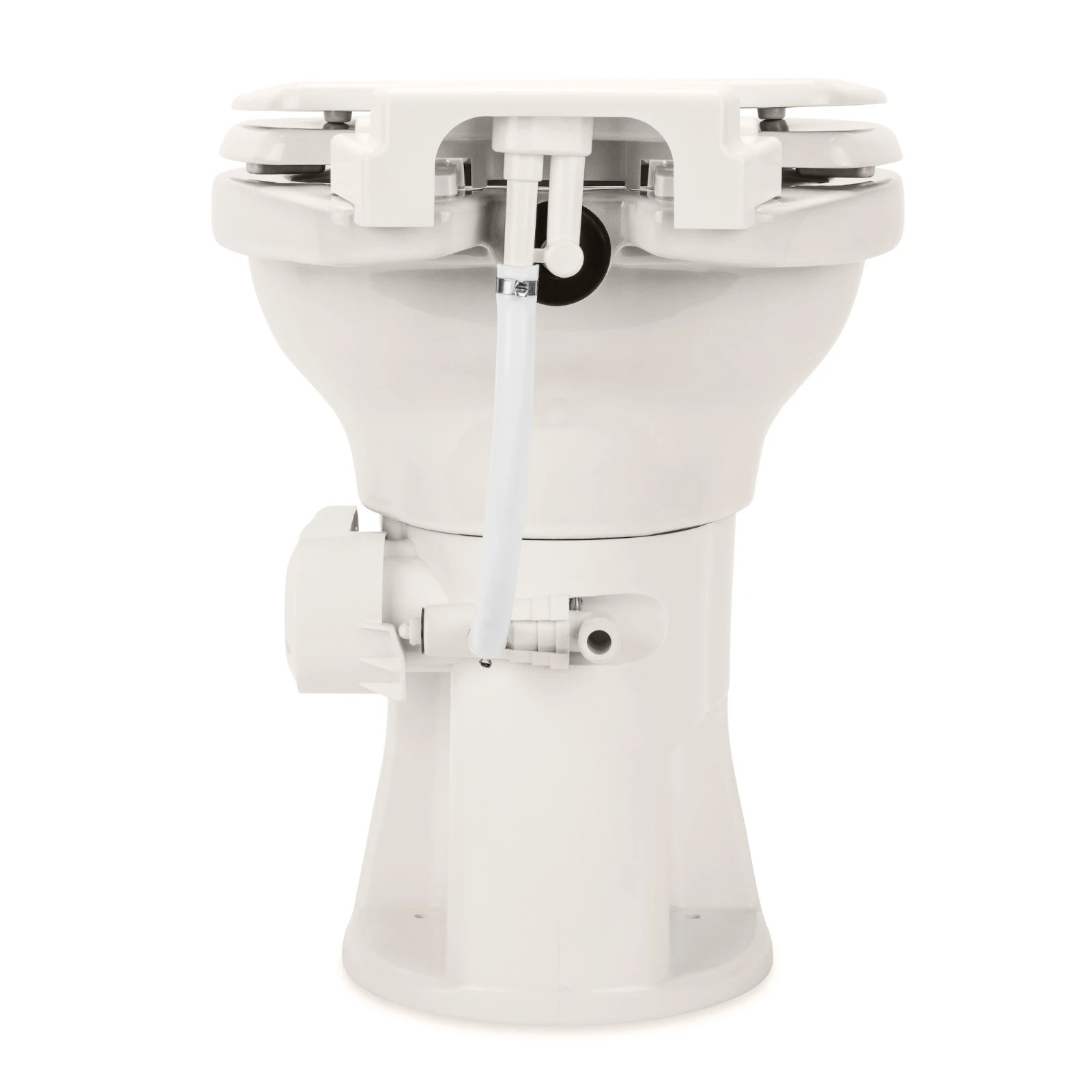 Camco 41715 Premium Ceramic Gravity Toilet , Bone