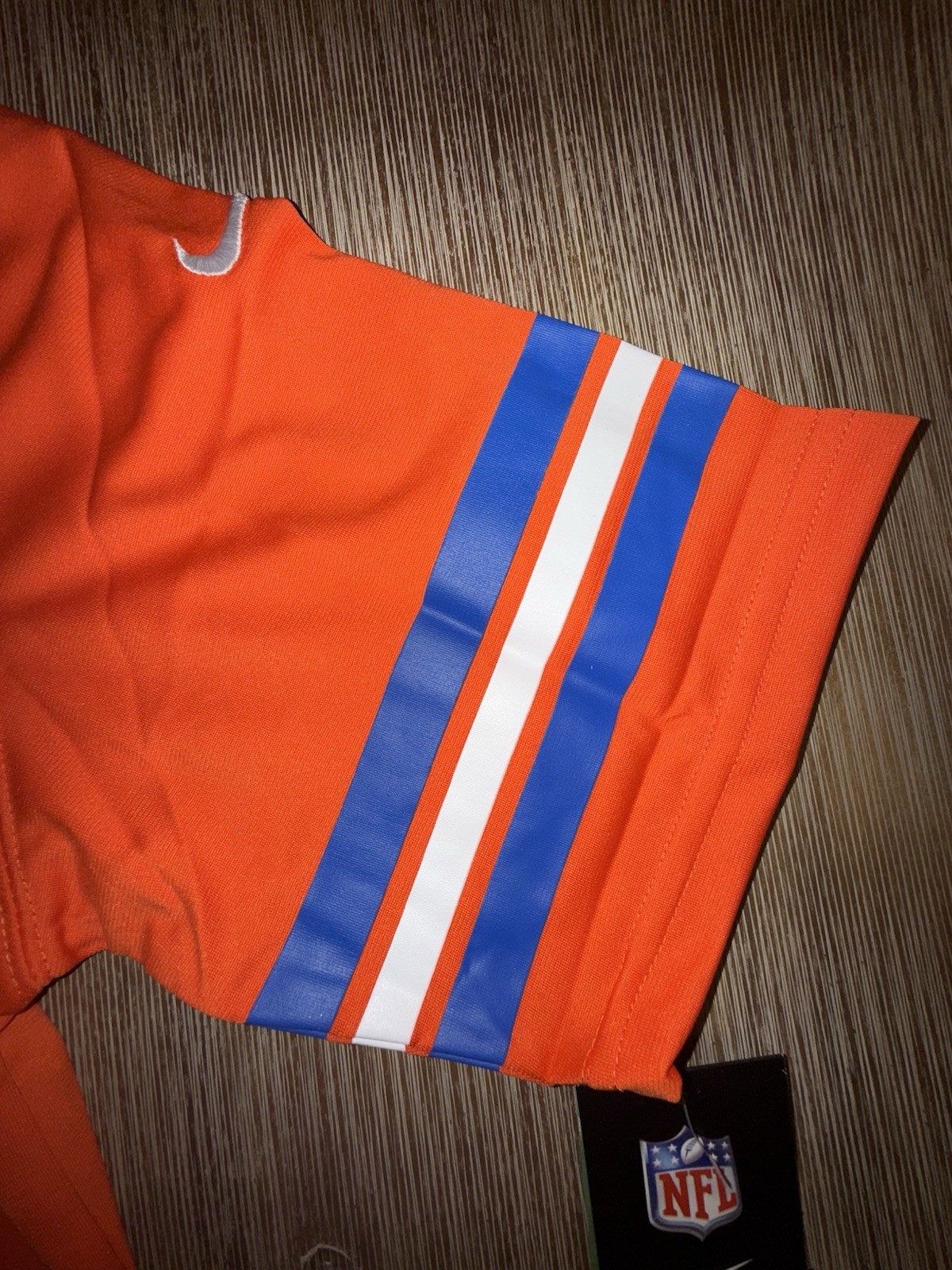 Pat Surtain II Throwback Orange Size: Small