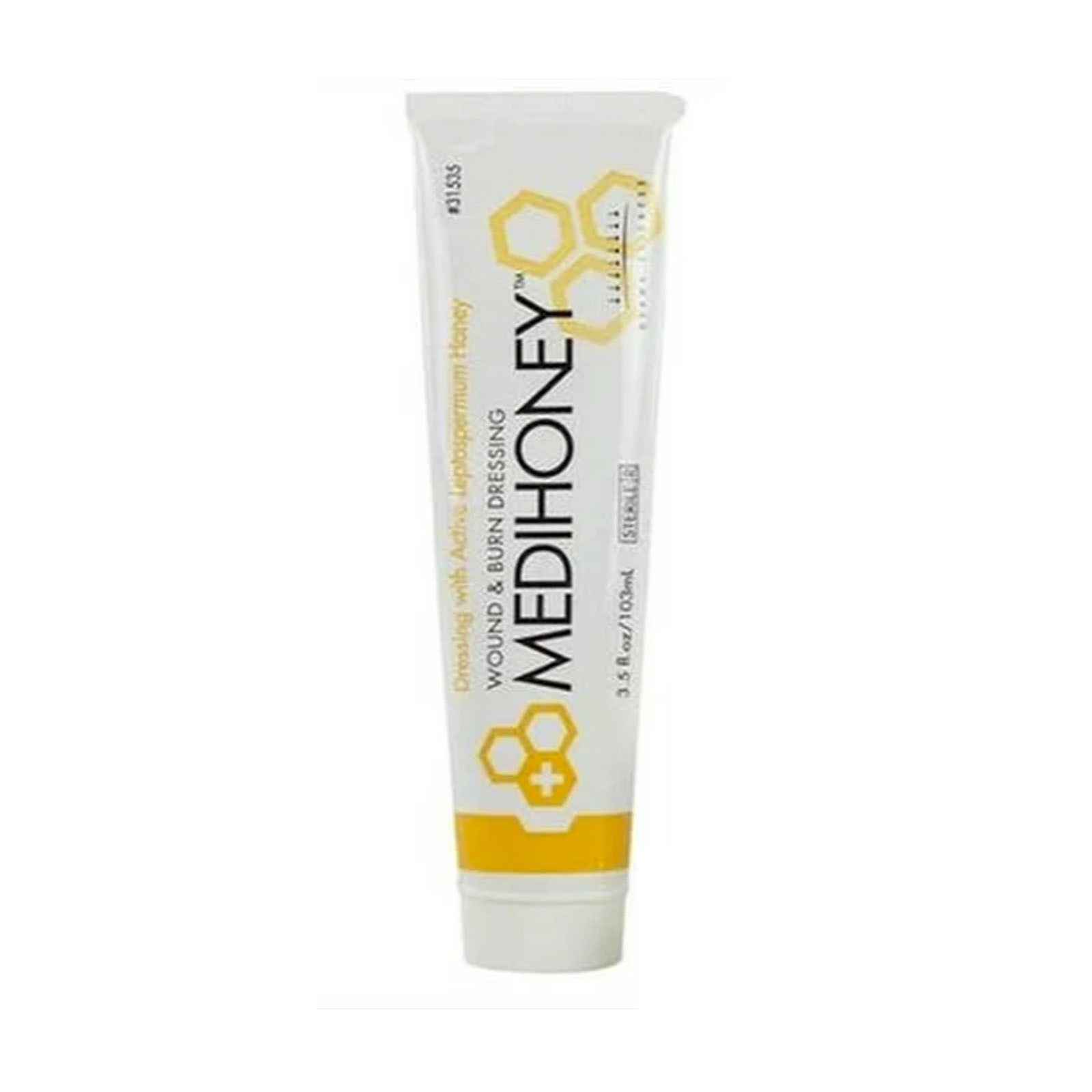 100ML MEDIHONEY Gel Wound & Burn Dressing Tube 3.5 oz GEL Non-Adhesive