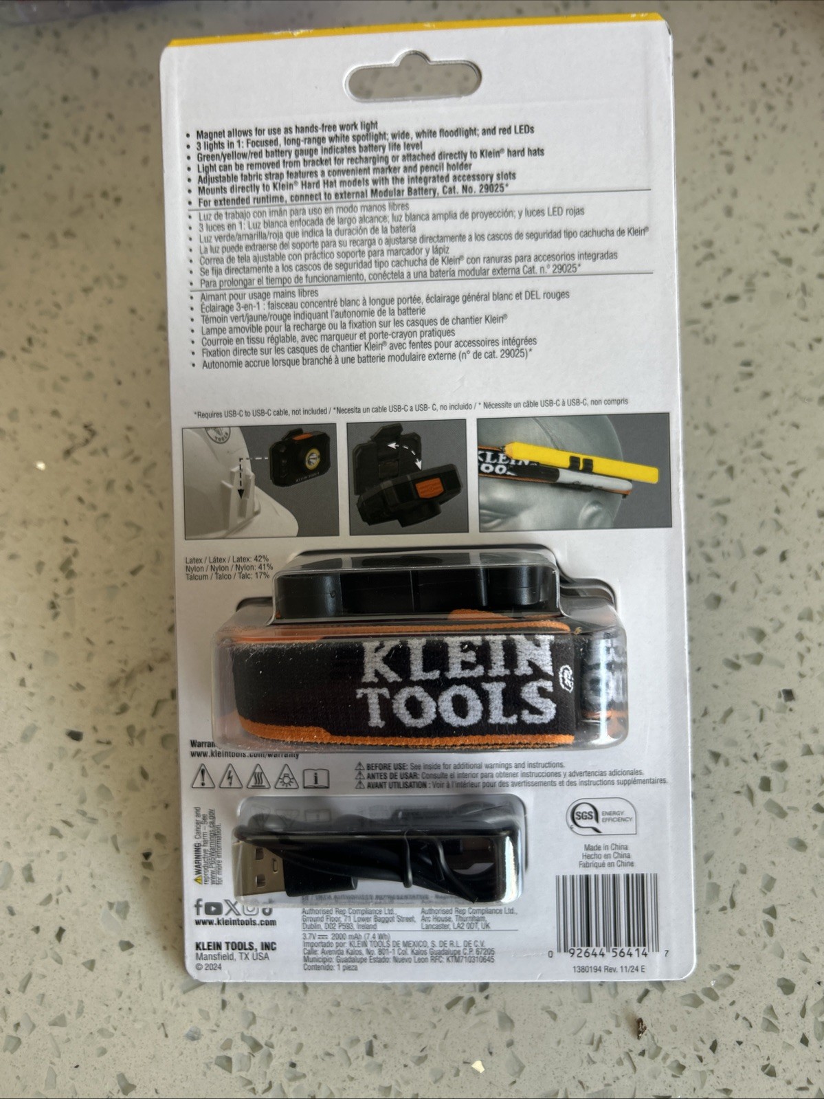 Klein Tools 56414 Headlamp - Black